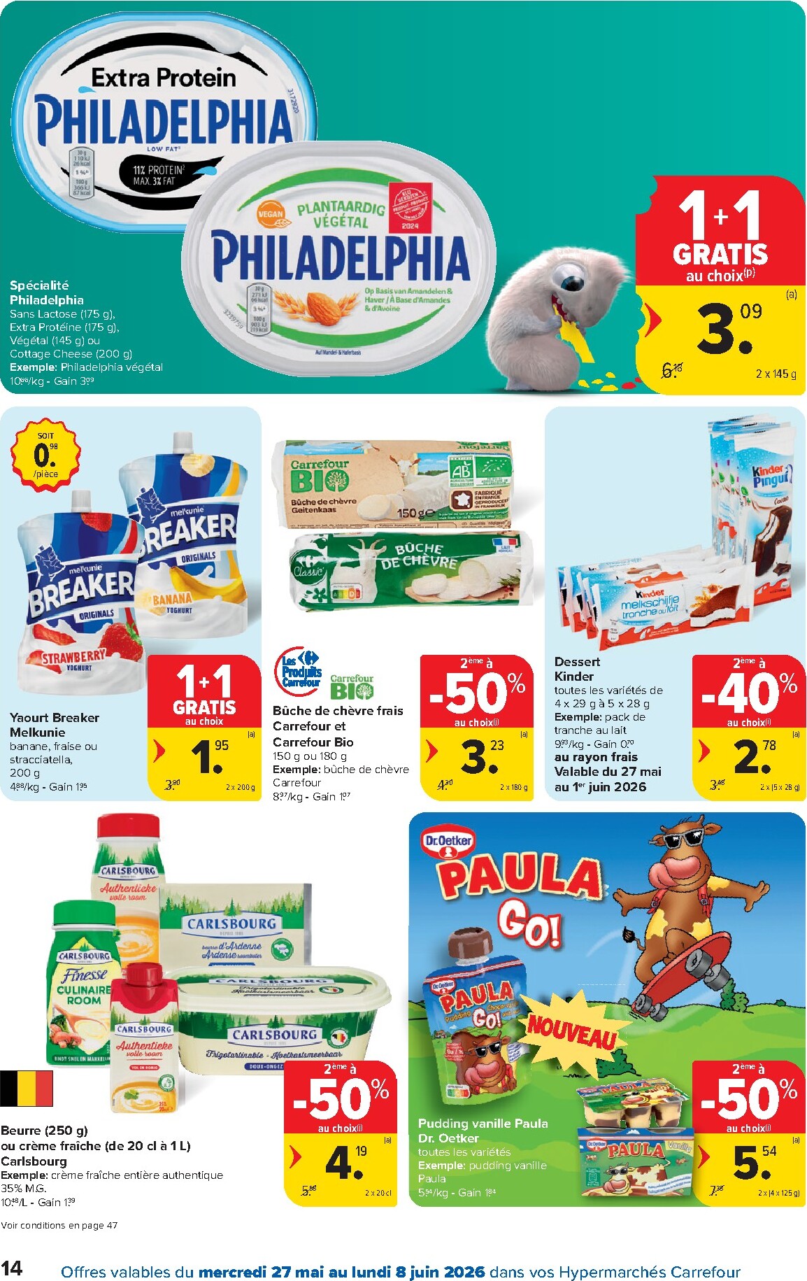carrefour - Carrefour Hypermarchés folder voor volgende week van woensdag 27/05/2026 tot maandag 08/06/2026 - page: 14