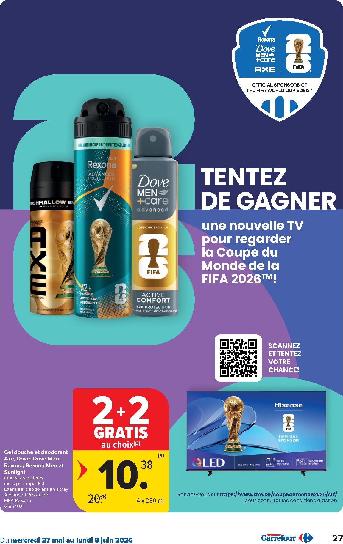carrefour - Carrefour Hypermarchés folder voor volgende week van woensdag 27/05/2026 tot maandag 08/06/2026 - page: 27