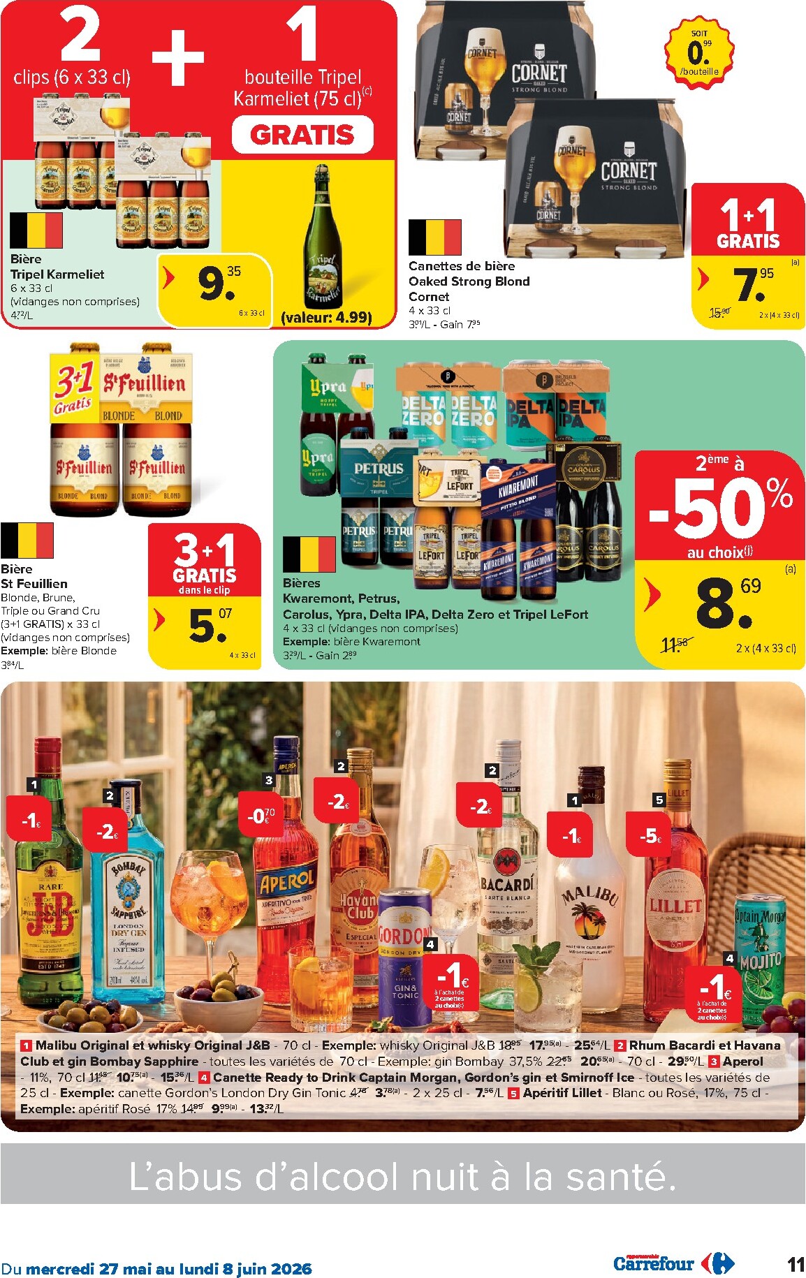 carrefour - Carrefour Hypermarchés folder voor volgende week van woensdag 27/05/2026 tot maandag 08/06/2026 - page: 11