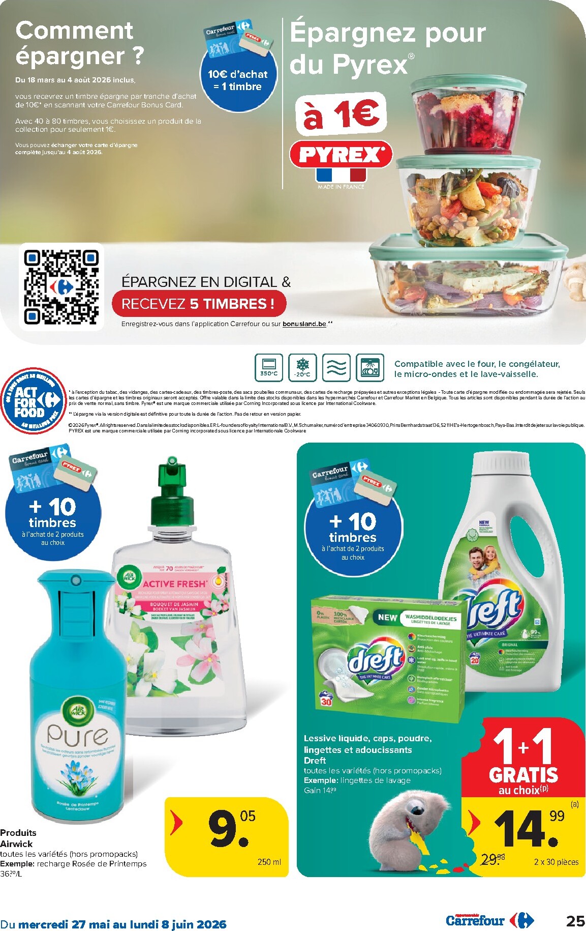 carrefour - Carrefour Hypermarchés folder voor volgende week van woensdag 27/05/2026 tot maandag 08/06/2026 - page: 25