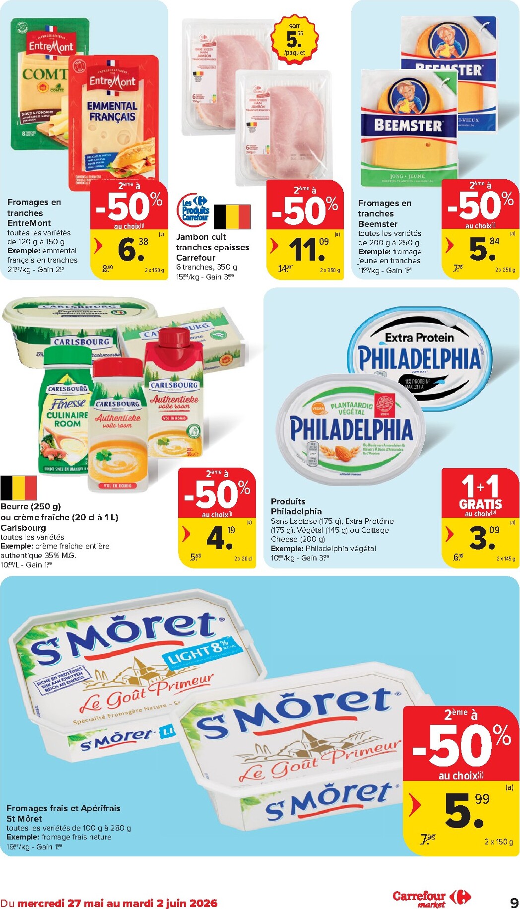 carrefour - Carrefour Market folder voor volgende week van woensdag 27/05/2026 tot dinsdag 02/06/2026 - page: 9