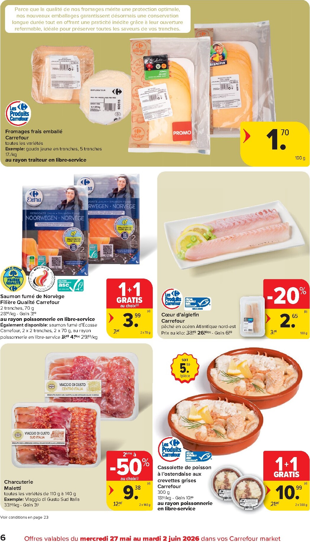 carrefour - Carrefour Market folder voor volgende week van woensdag 27/05/2026 tot dinsdag 02/06/2026 - page: 6