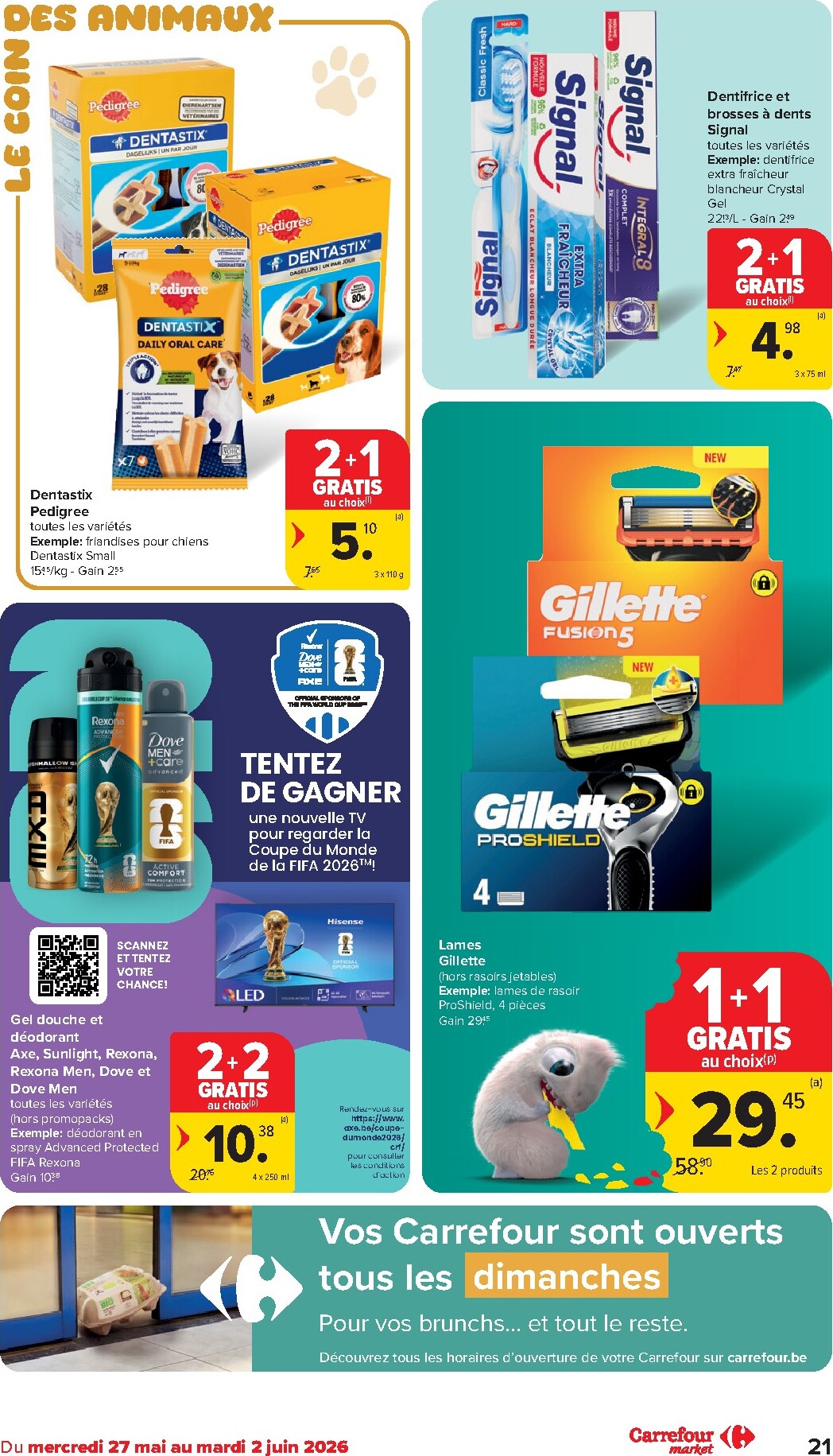 carrefour - Carrefour Market folder voor volgende week van woensdag 27/05/2026 tot dinsdag 02/06/2026 - page: 21