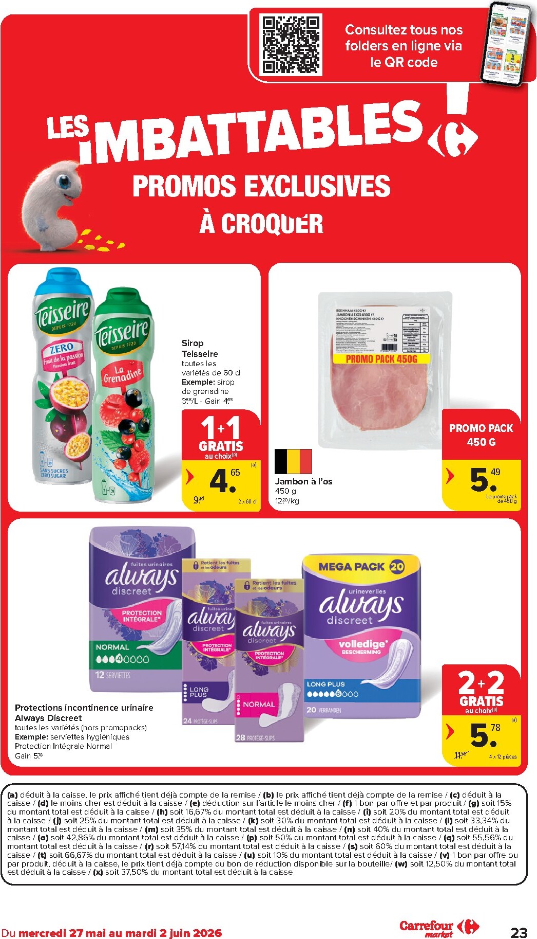 carrefour - Carrefour Market folder voor volgende week van woensdag 27/05/2026 tot dinsdag 02/06/2026 - page: 23