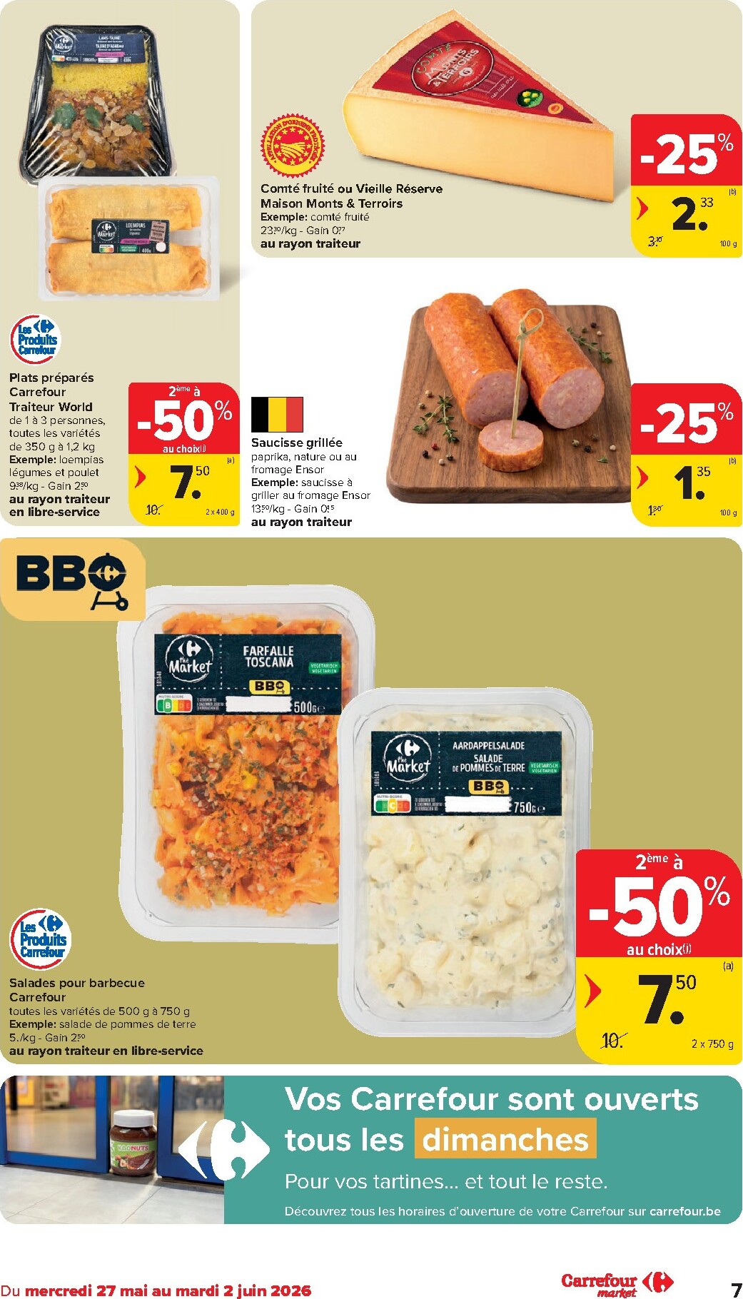 carrefour - Carrefour Market folder voor volgende week van woensdag 27/05/2026 tot dinsdag 02/06/2026 - page: 7
