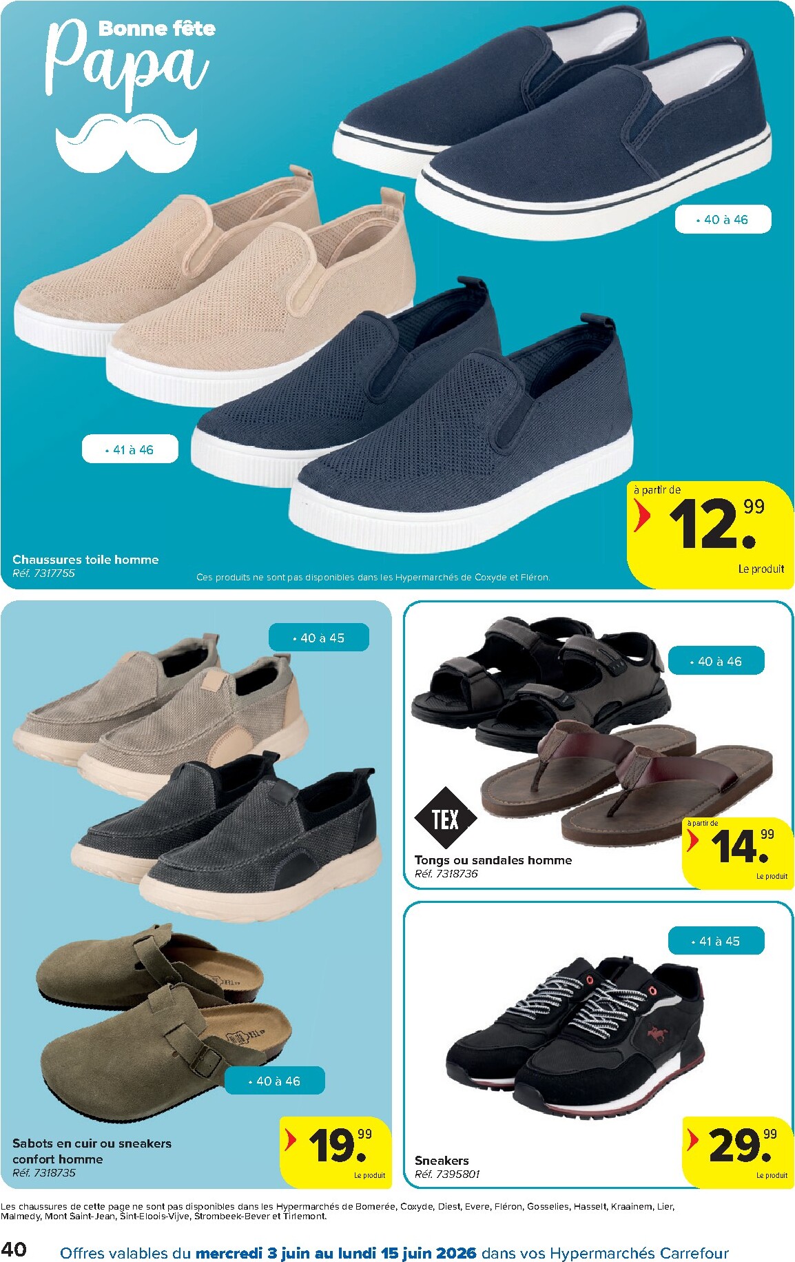 carrefour - Carrefour Hypermarchés folder voor volgende week van woensdag 03/06/2026 tot maandag 15/06/2026 - page: 40