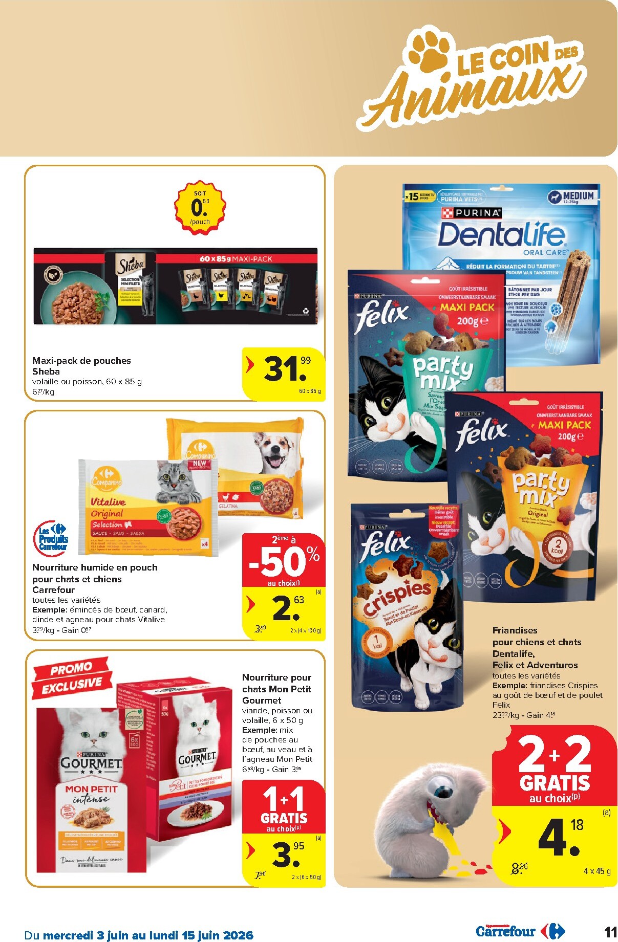 carrefour - Carrefour Hypermarchés folder voor volgende week van woensdag 03/06/2026 tot maandag 15/06/2026 - page: 11