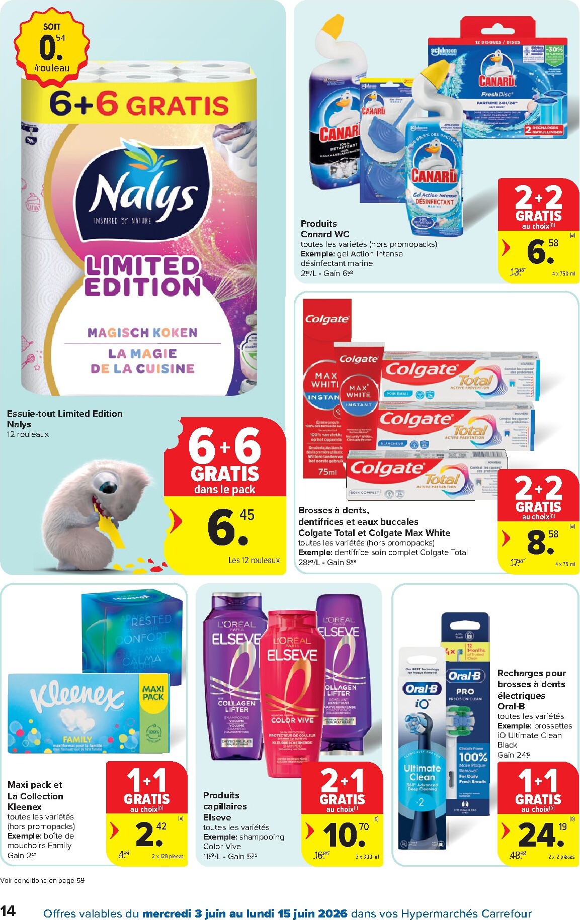 carrefour - Carrefour Hypermarchés folder voor volgende week van woensdag 03/06/2026 tot maandag 15/06/2026 - page: 14