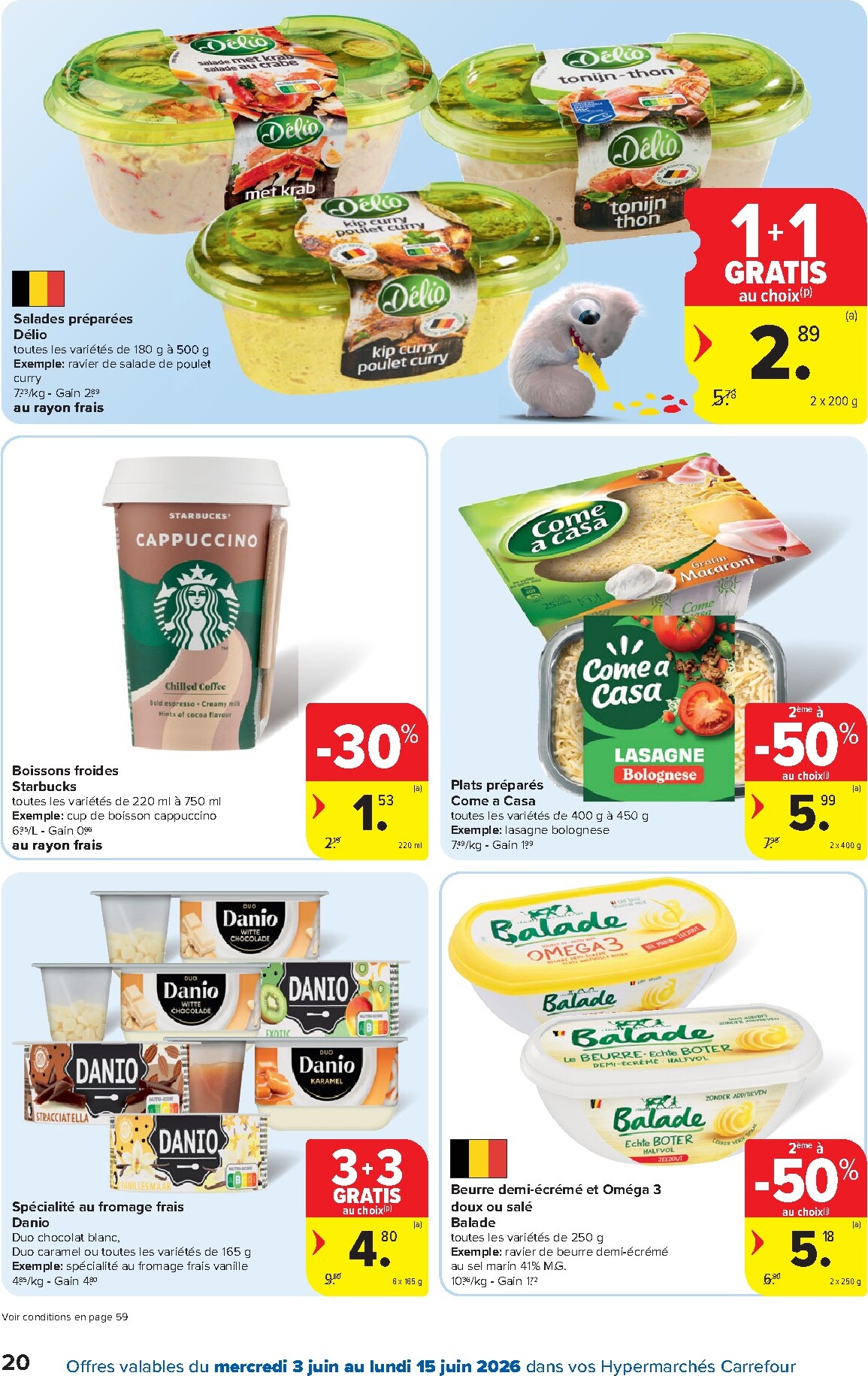 carrefour - Carrefour Hypermarchés folder voor volgende week van woensdag 03/06/2026 tot maandag 15/06/2026 - page: 20