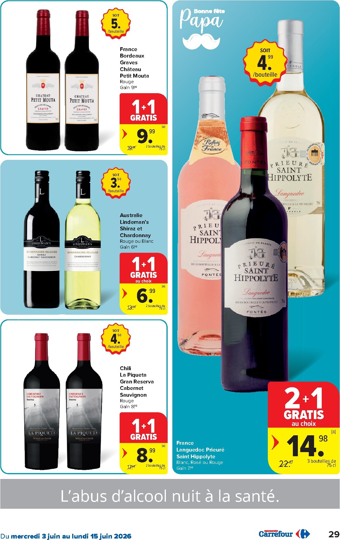 carrefour - Carrefour Hypermarchés folder voor volgende week van woensdag 03/06/2026 tot maandag 15/06/2026 - page: 29