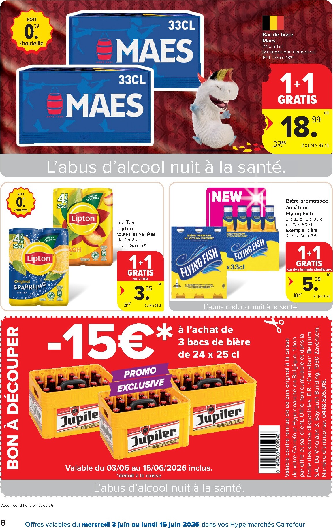 carrefour - Carrefour Hypermarchés folder voor volgende week van woensdag 03/06/2026 tot maandag 15/06/2026 - page: 8