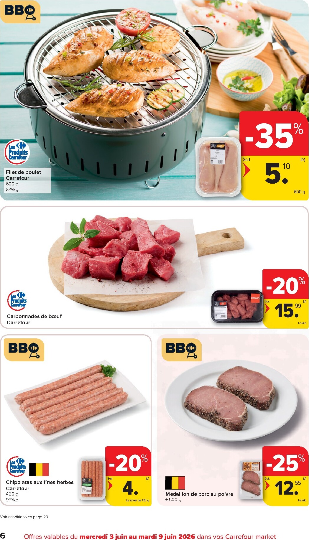 carrefour - Carrefour Market folder voor volgende week van woensdag 03/06/2026 tot dinsdag 09/06/2026 - page: 6