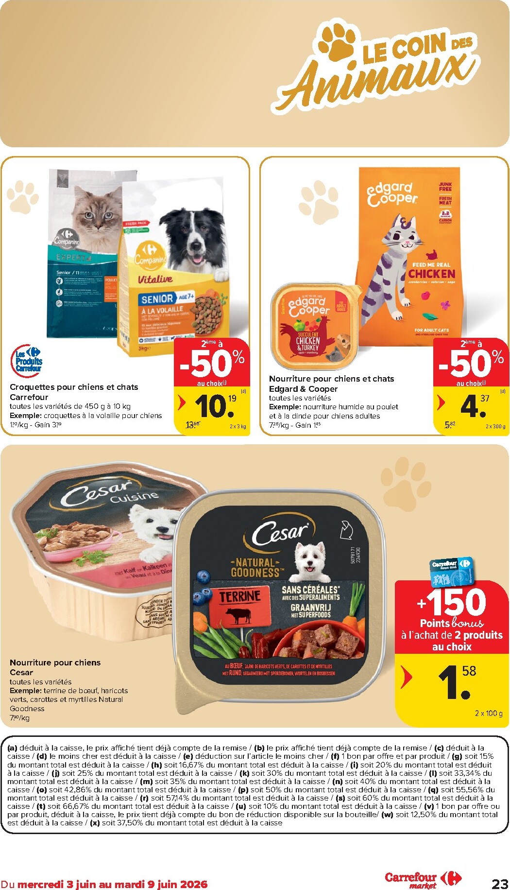 carrefour - Carrefour Market folder voor volgende week van woensdag 03/06/2026 tot dinsdag 09/06/2026 - page: 23