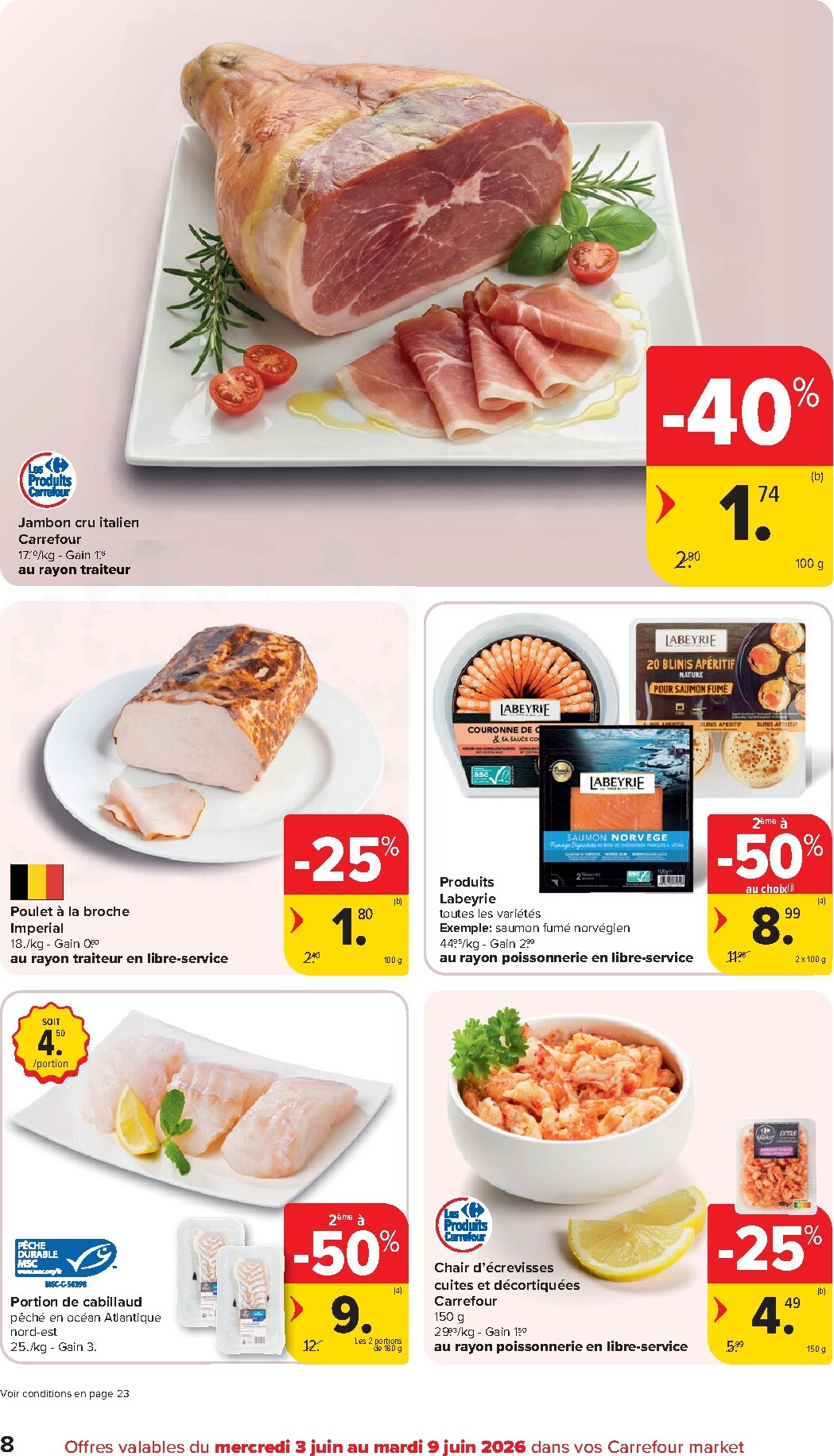 carrefour - Carrefour Market folder voor volgende week van woensdag 03/06/2026 tot dinsdag 09/06/2026 - page: 8