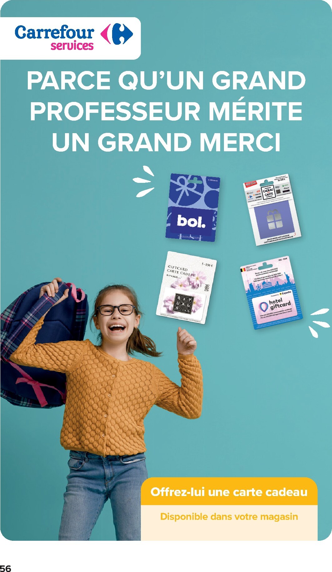 carrefour - Carrefour Hypermarchés folder voor volgende week van woensdag 17/06/2026 tot maandag 29/06/2026 - page: 56