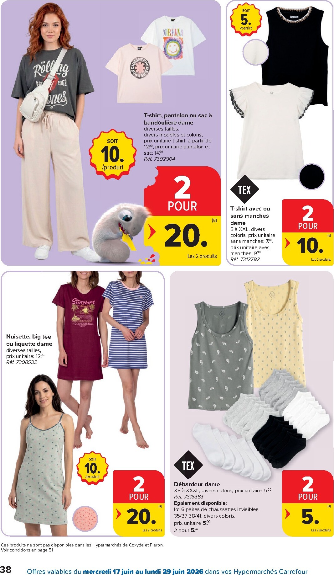 carrefour - Carrefour Hypermarchés folder voor volgende week van woensdag 17/06/2026 tot maandag 29/06/2026 - page: 38