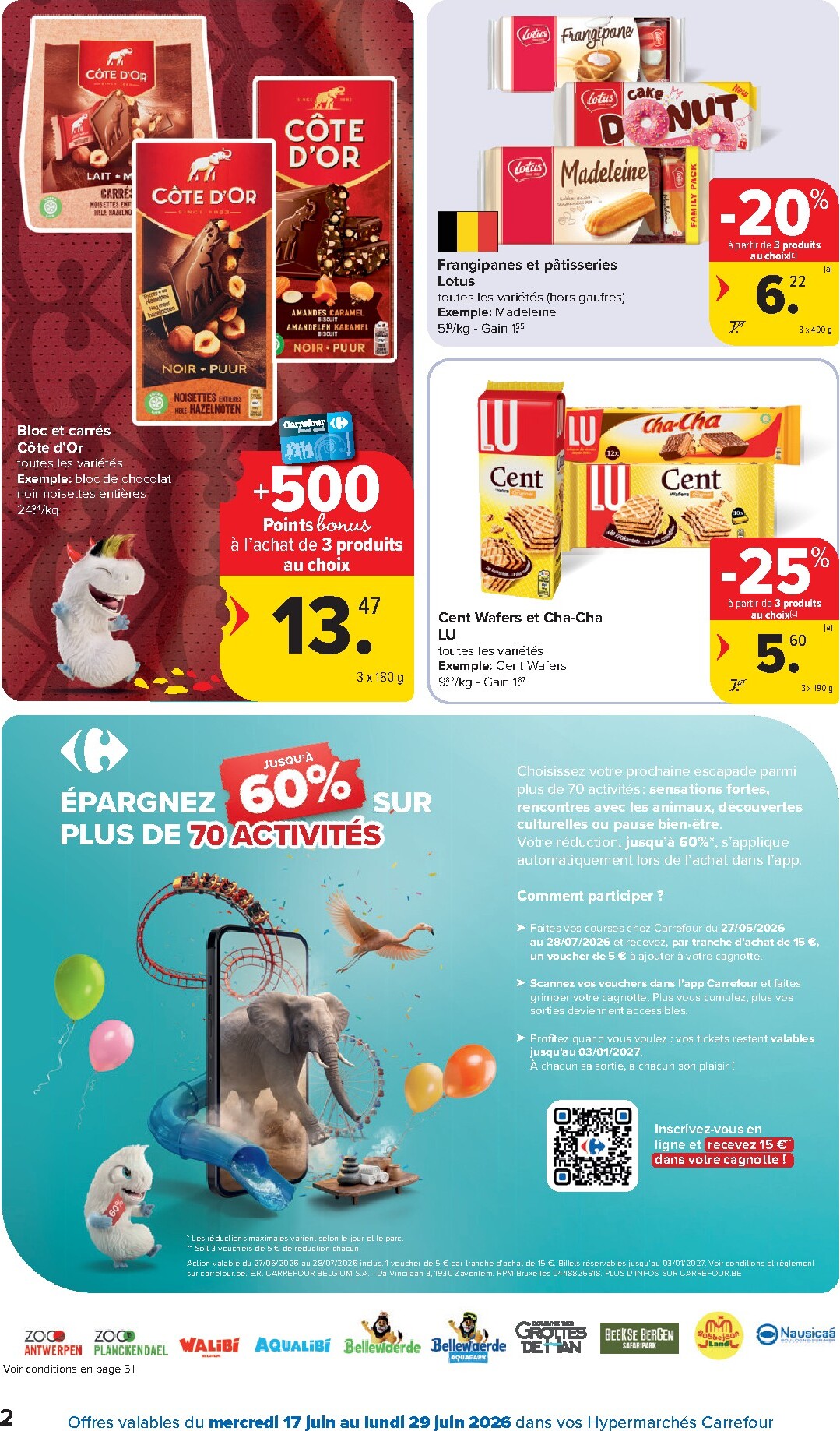 carrefour - Carrefour Hypermarchés folder voor volgende week van woensdag 17/06/2026 tot maandag 29/06/2026 - page: 2