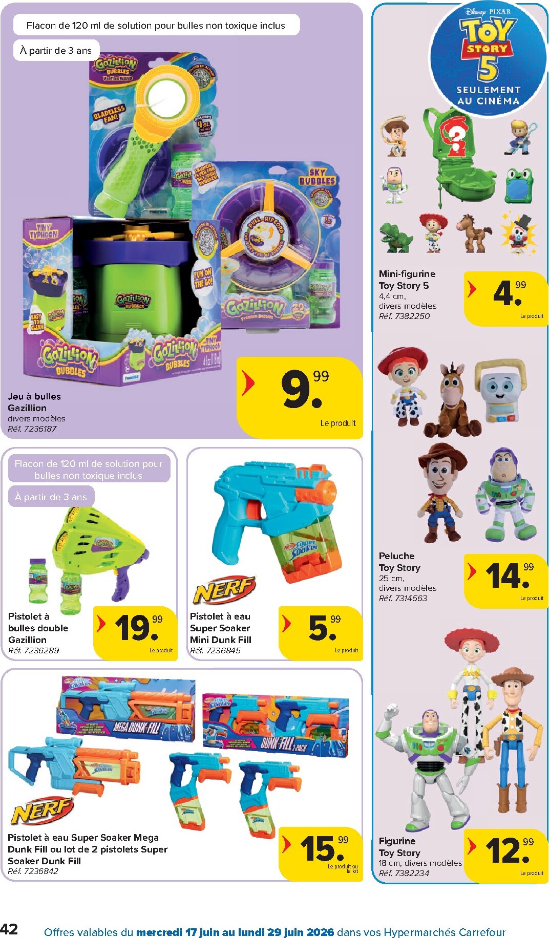 carrefour - Carrefour Hypermarchés folder voor volgende week van woensdag 17/06/2026 tot maandag 29/06/2026 - page: 42