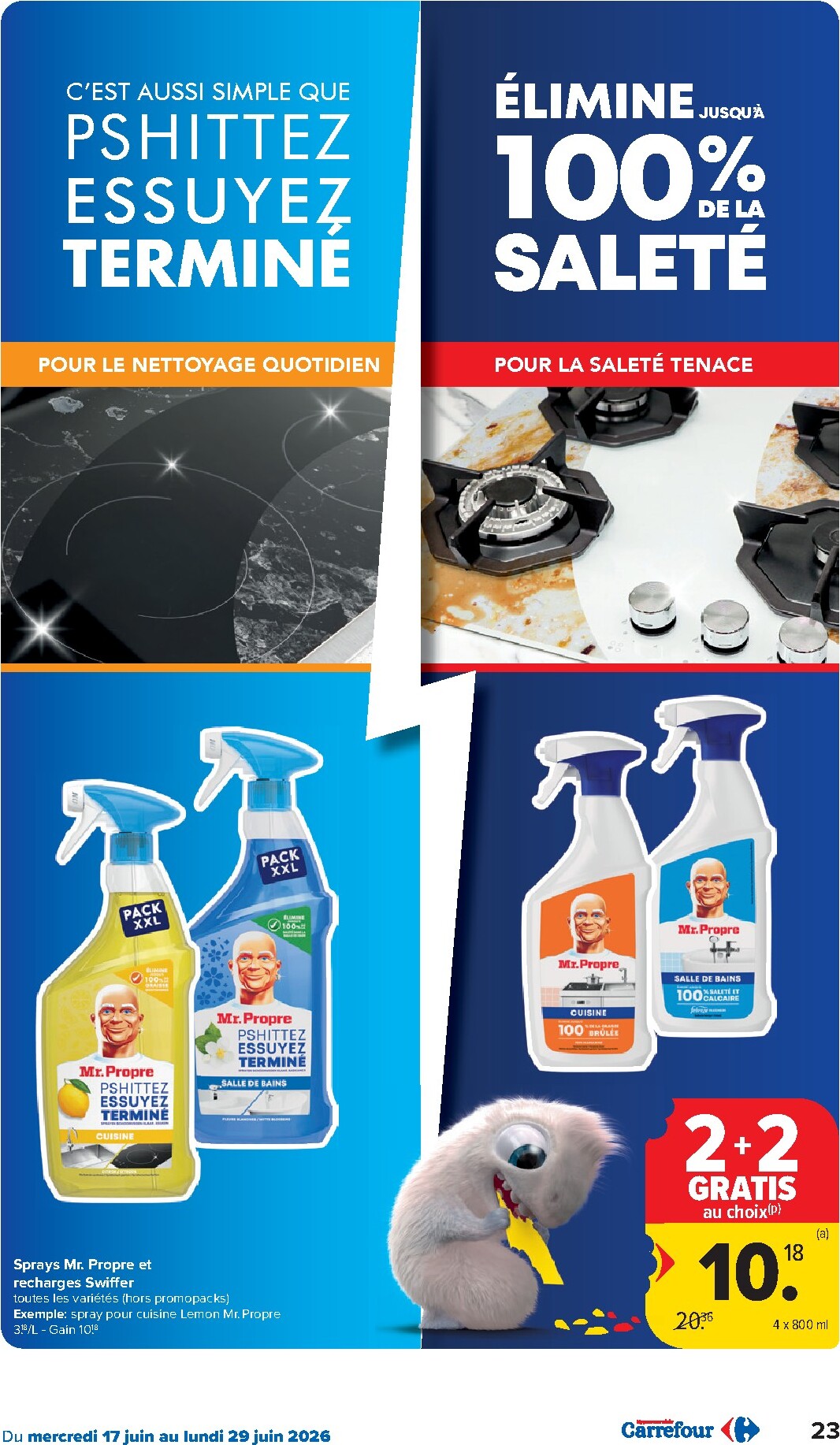 carrefour - Carrefour Hypermarchés folder voor volgende week van woensdag 17/06/2026 tot maandag 29/06/2026 - page: 23