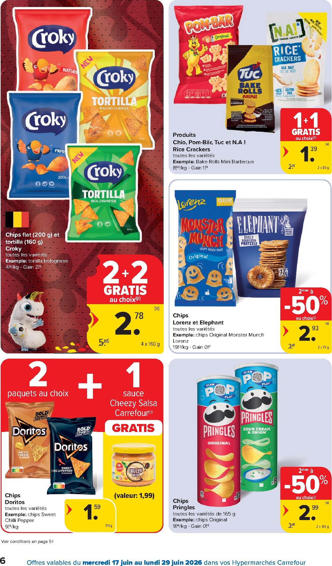 carrefour - Carrefour Hypermarchés folder voor volgende week van woensdag 17/06/2026 tot maandag 29/06/2026 - page: 6
