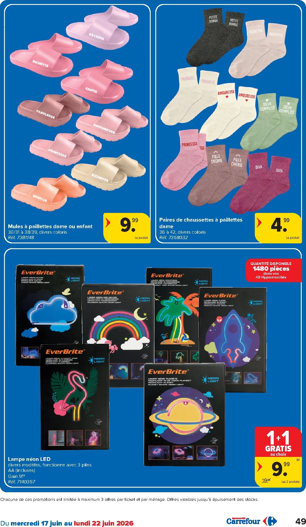 carrefour - Carrefour Hypermarchés folder voor volgende week van woensdag 17/06/2026 tot maandag 29/06/2026 - page: 49