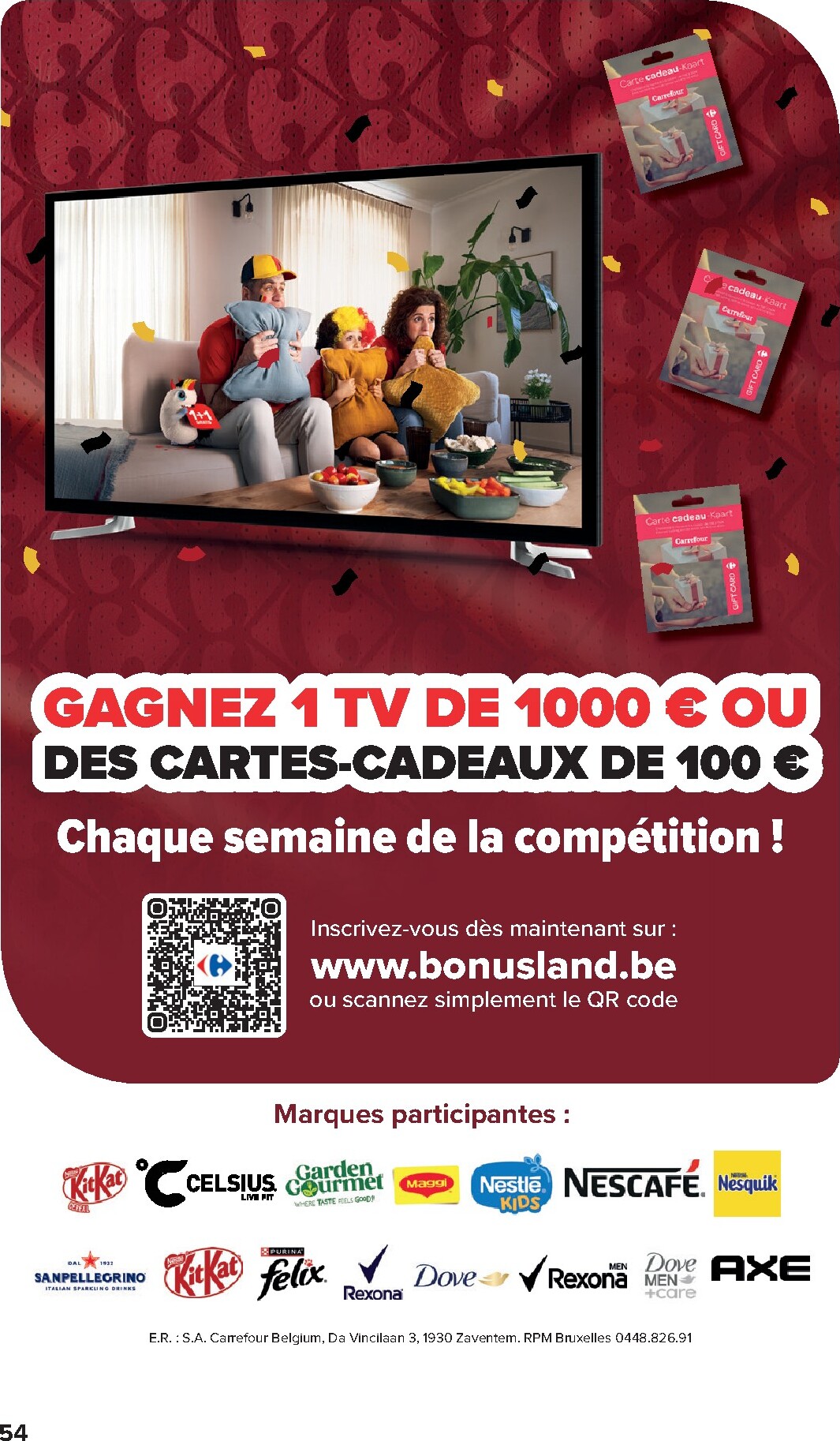 carrefour - Carrefour Hypermarchés folder voor volgende week van woensdag 17/06/2026 tot maandag 29/06/2026 - page: 54