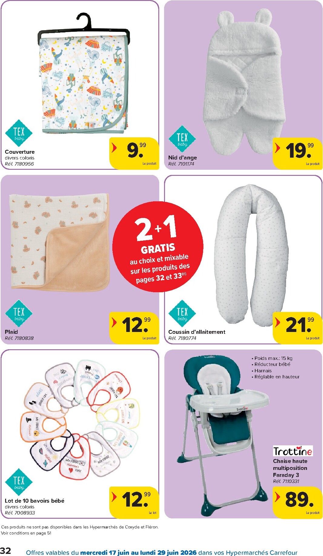 carrefour - Carrefour Hypermarchés folder voor volgende week van woensdag 17/06/2026 tot maandag 29/06/2026 - page: 32