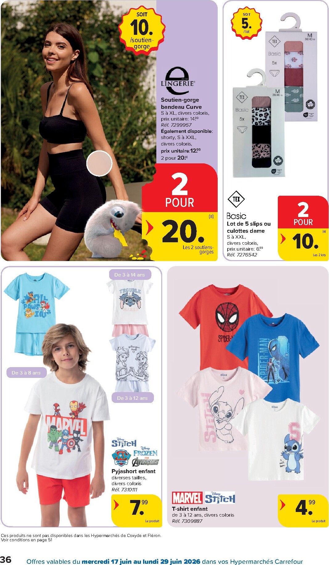 carrefour - Carrefour Hypermarchés folder voor volgende week van woensdag 17/06/2026 tot maandag 29/06/2026 - page: 36