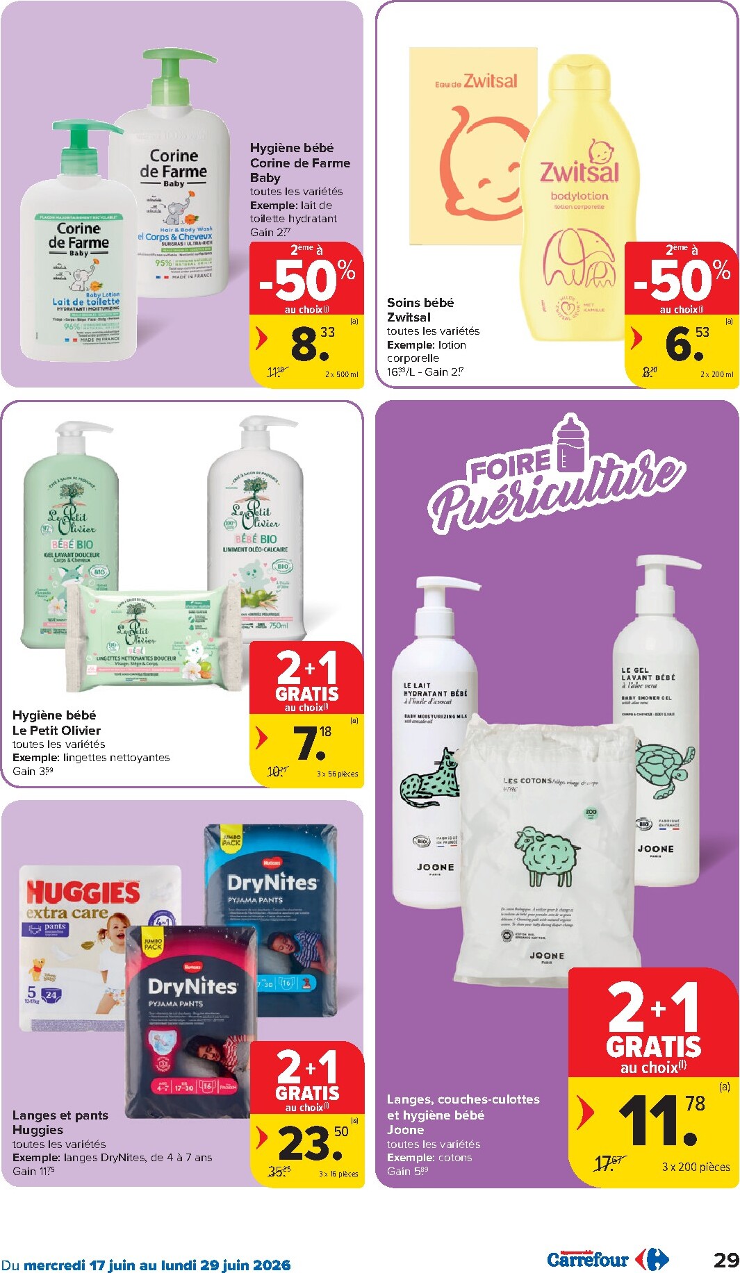 carrefour - Carrefour Hypermarchés folder voor volgende week van woensdag 17/06/2026 tot maandag 29/06/2026 - page: 29