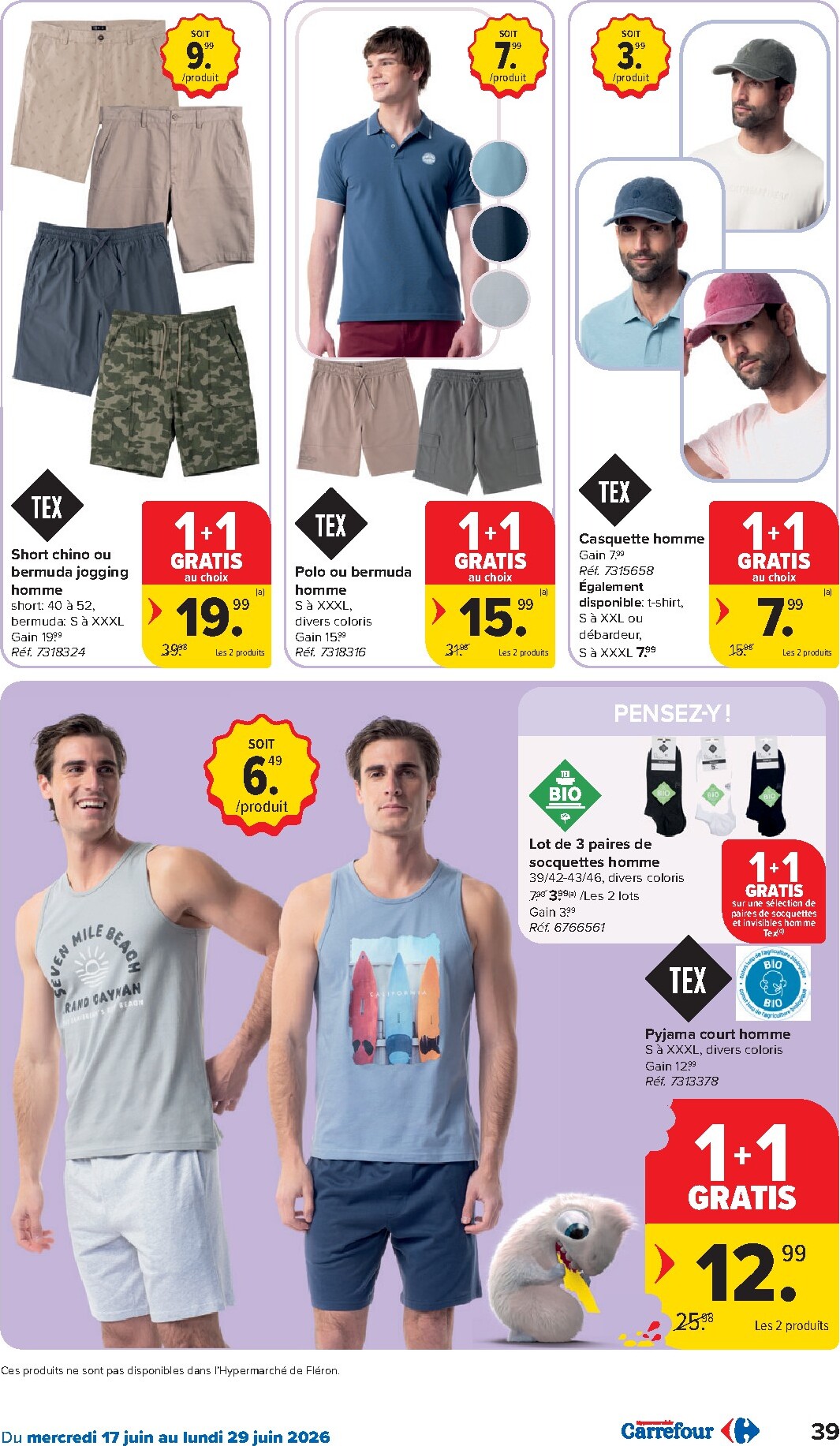 carrefour - Carrefour Hypermarchés folder voor volgende week van woensdag 17/06/2026 tot maandag 29/06/2026 - page: 39