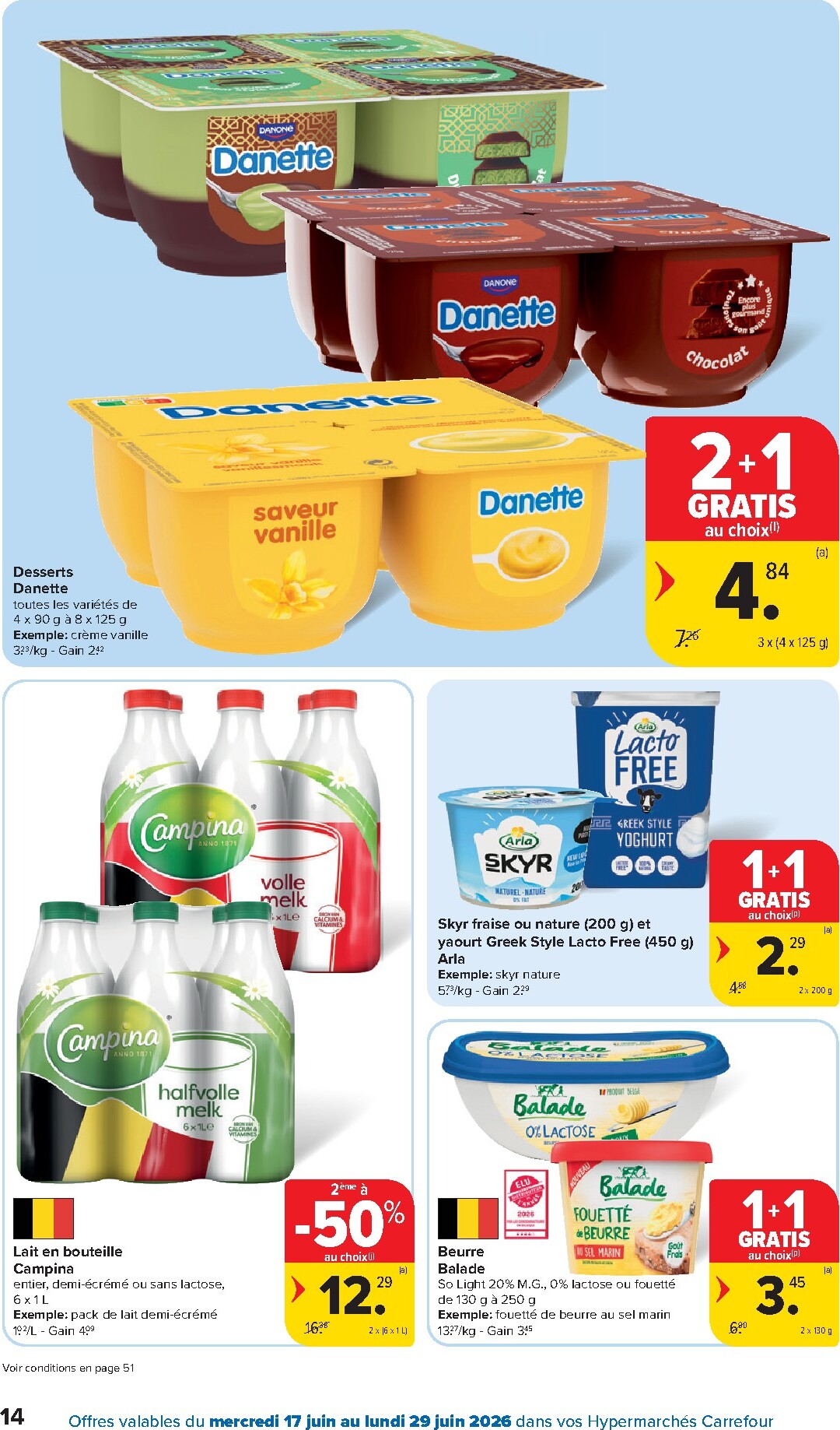 carrefour - Carrefour Hypermarchés folder voor volgende week van woensdag 17/06/2026 tot maandag 29/06/2026 - page: 14