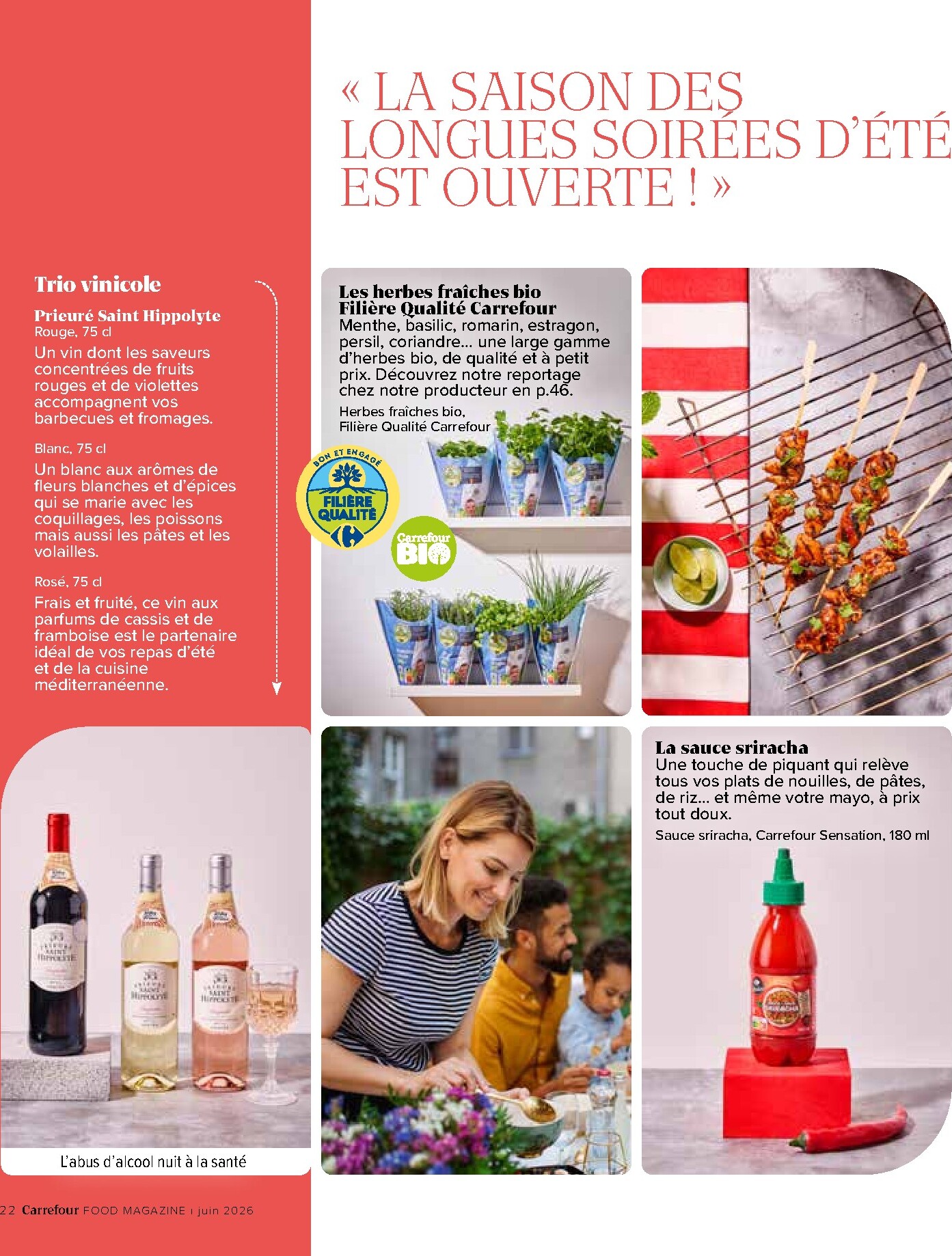carrefour - Huidige Carrefour - Food Magazine folder geldig van donderdag 11/06/2026 tot woensdag 15/07/2026 - page: 22