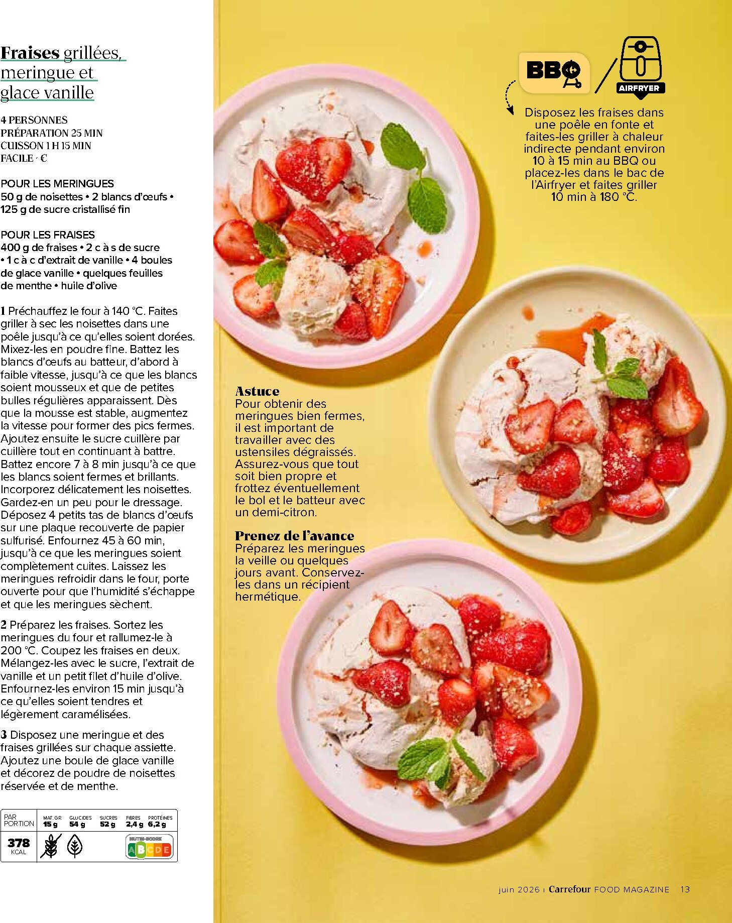 carrefour - Huidige Carrefour - Food Magazine folder geldig van donderdag 11/06/2026 tot woensdag 15/07/2026 - page: 13