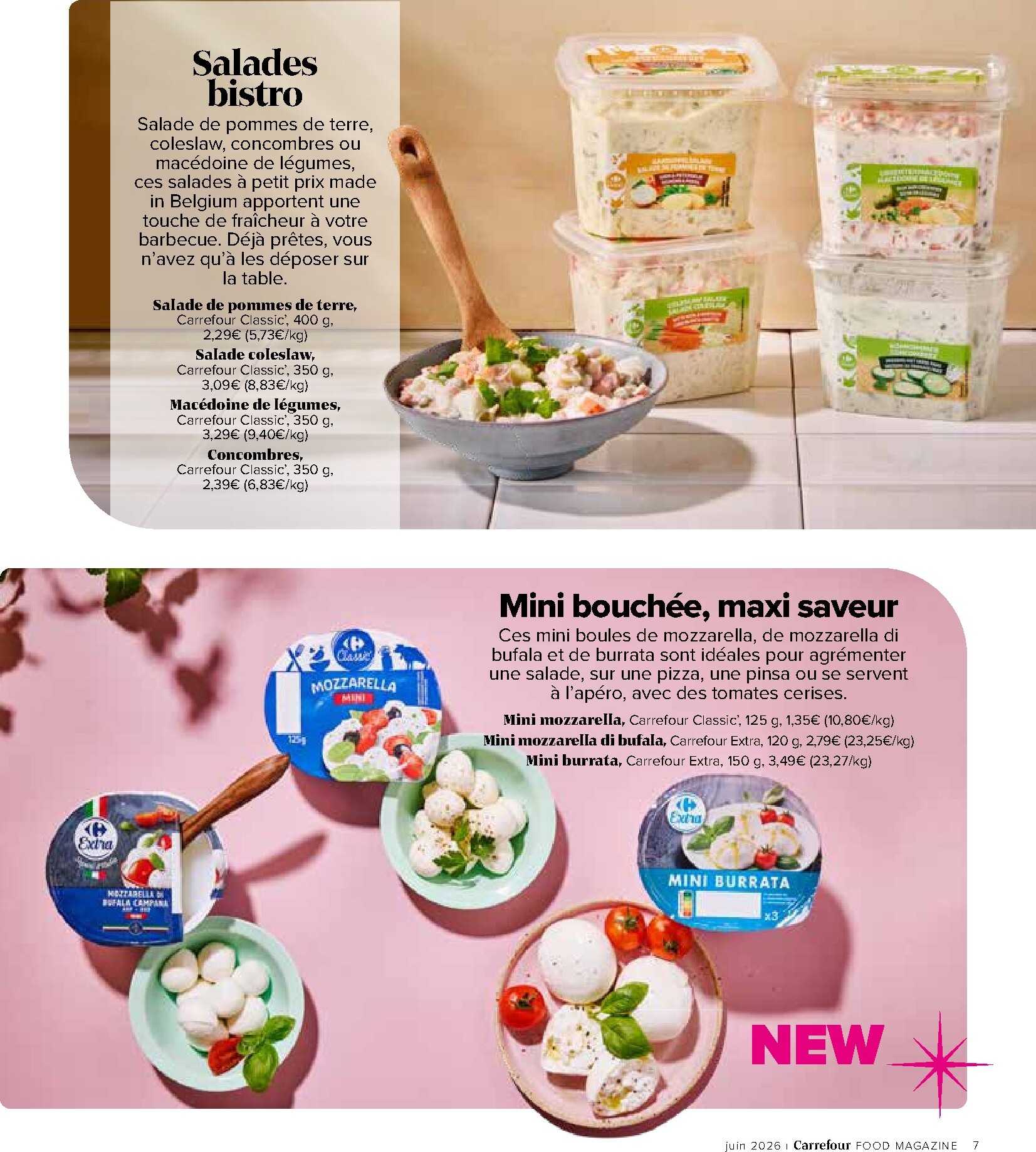 carrefour - Huidige Carrefour - Food Magazine folder geldig van donderdag 11/06/2026 tot woensdag 15/07/2026 - page: 7