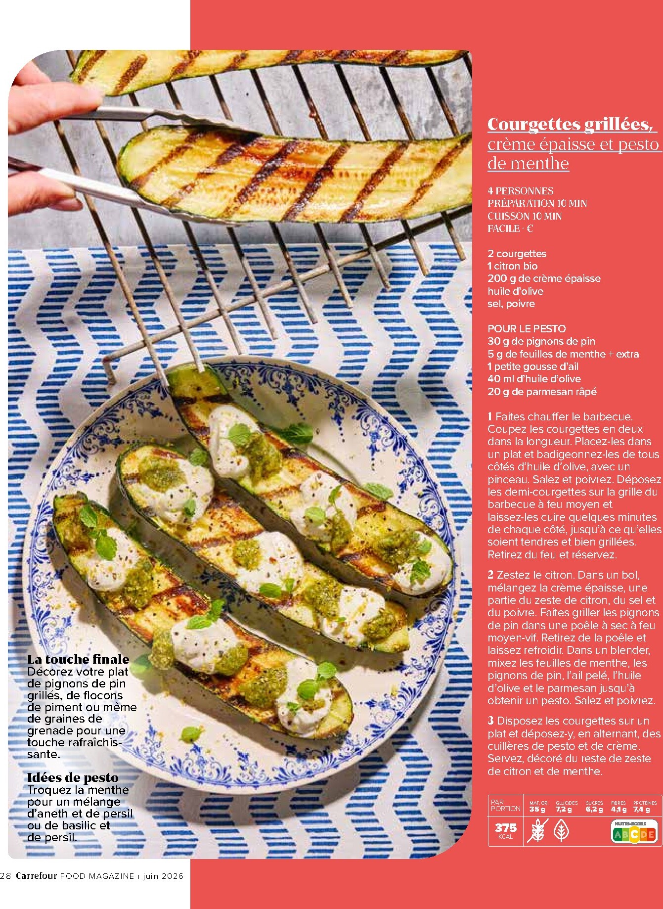 carrefour - Huidige Carrefour - Food Magazine folder geldig van donderdag 11/06/2026 tot woensdag 15/07/2026 - page: 28