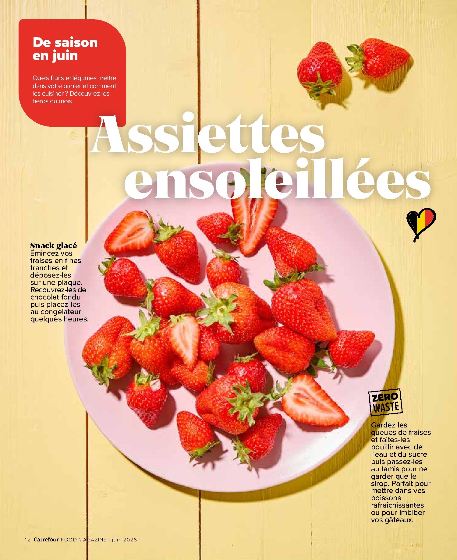 carrefour - Huidige Carrefour - Food Magazine folder geldig van donderdag 11/06/2026 tot woensdag 15/07/2026 - page: 12