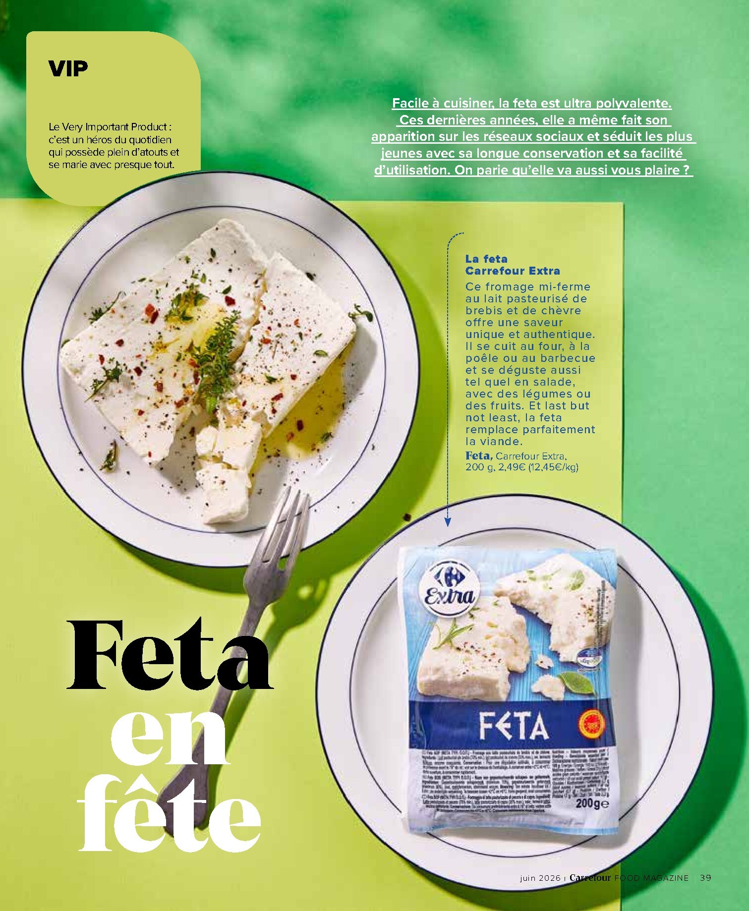carrefour - Huidige Carrefour - Food Magazine folder geldig van donderdag 11/06/2026 tot woensdag 15/07/2026 - page: 39