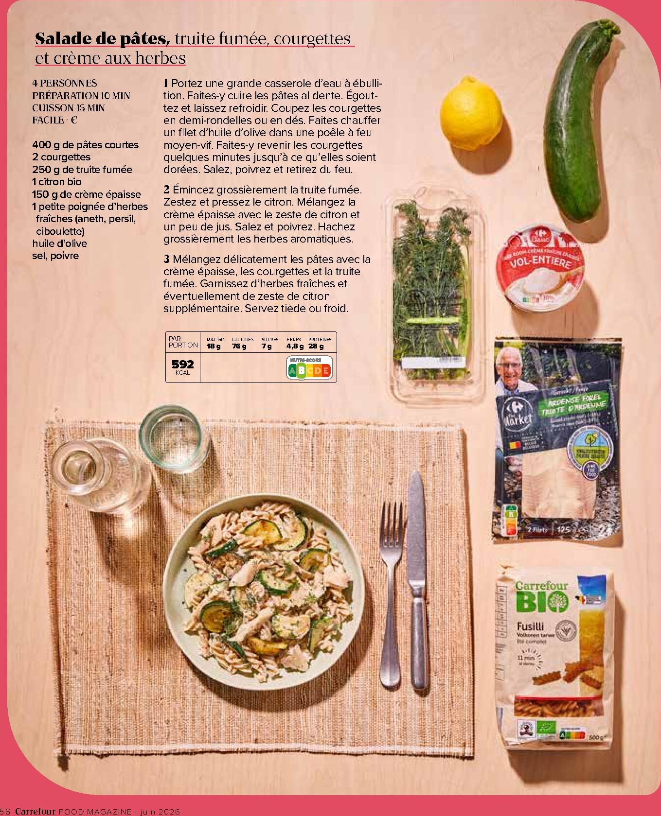 carrefour - Huidige Carrefour - Food Magazine folder geldig van donderdag 11/06/2026 tot woensdag 15/07/2026 - page: 56