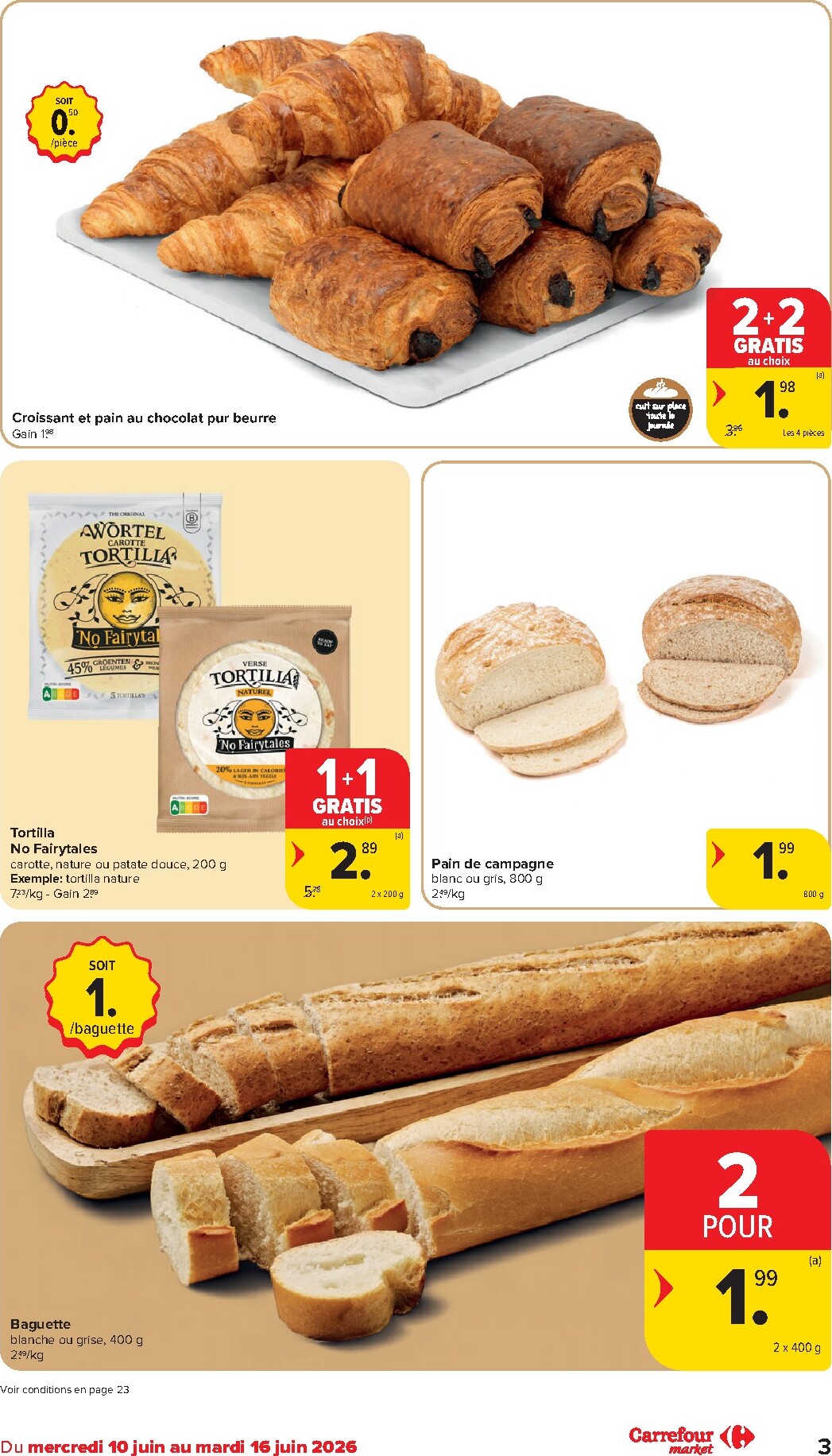 carrefour - Huidige Carrefour Market folder geldig van woensdag 10/06/2026 tot dinsdag 16/06/2026 - page: 3