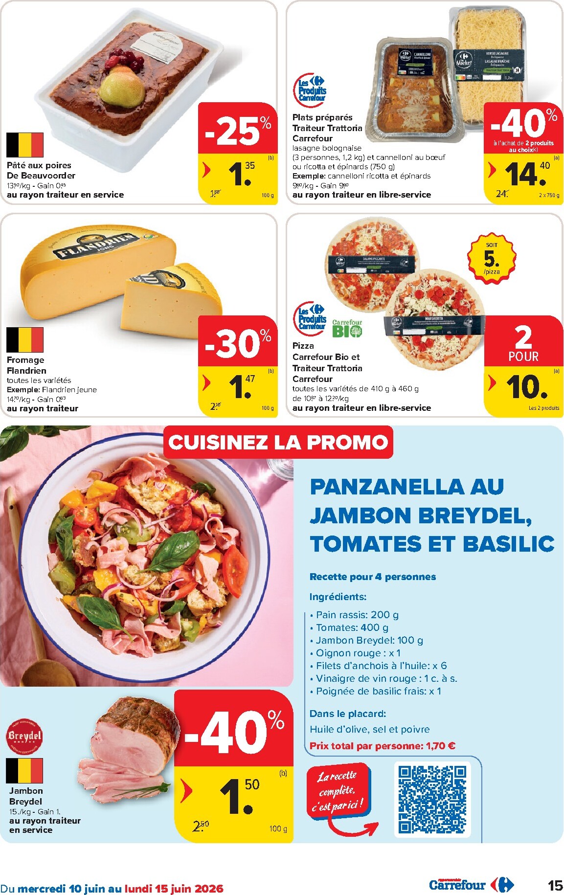 carrefour - Huidige Carrefour Hypermarchés folder geldig van woensdag 10/06/2026 tot maandag 22/06/2026 - page: 15