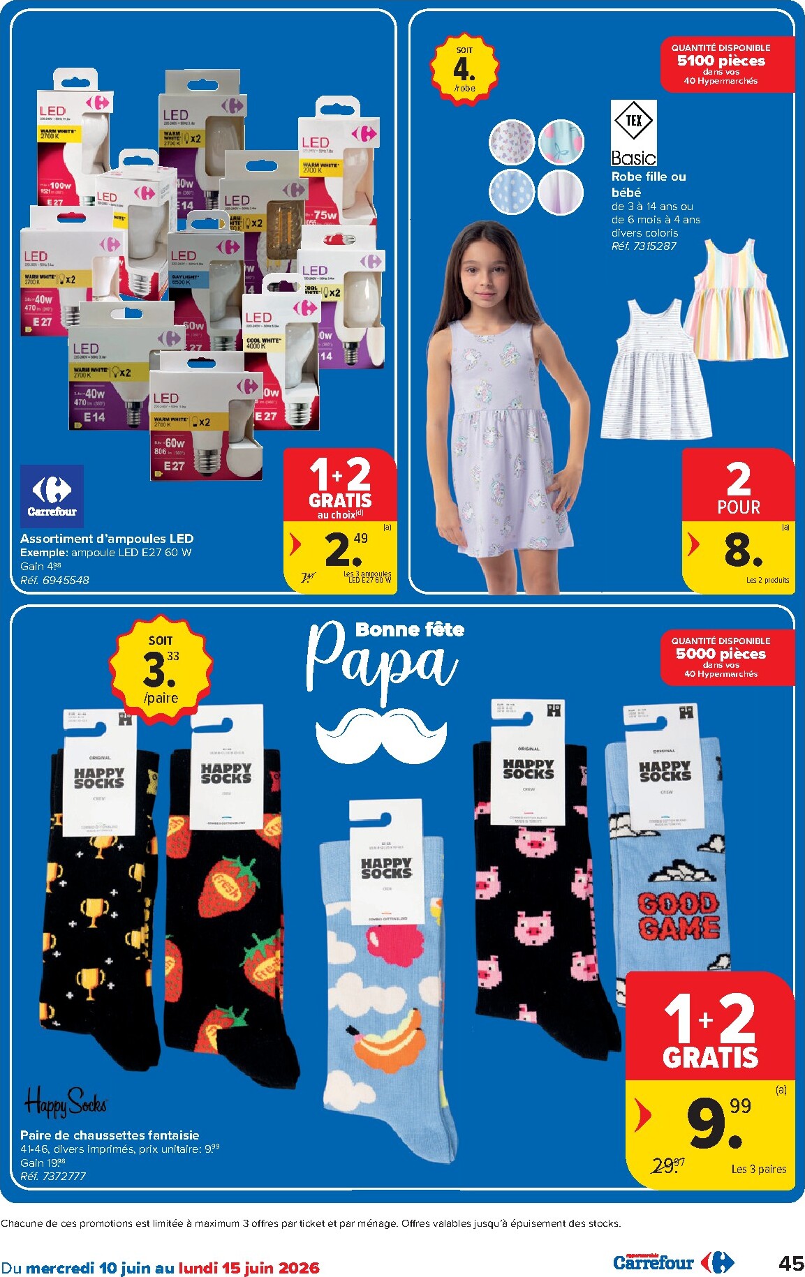 carrefour - Huidige Carrefour Hypermarchés folder geldig van woensdag 10/06/2026 tot maandag 22/06/2026 - page: 45