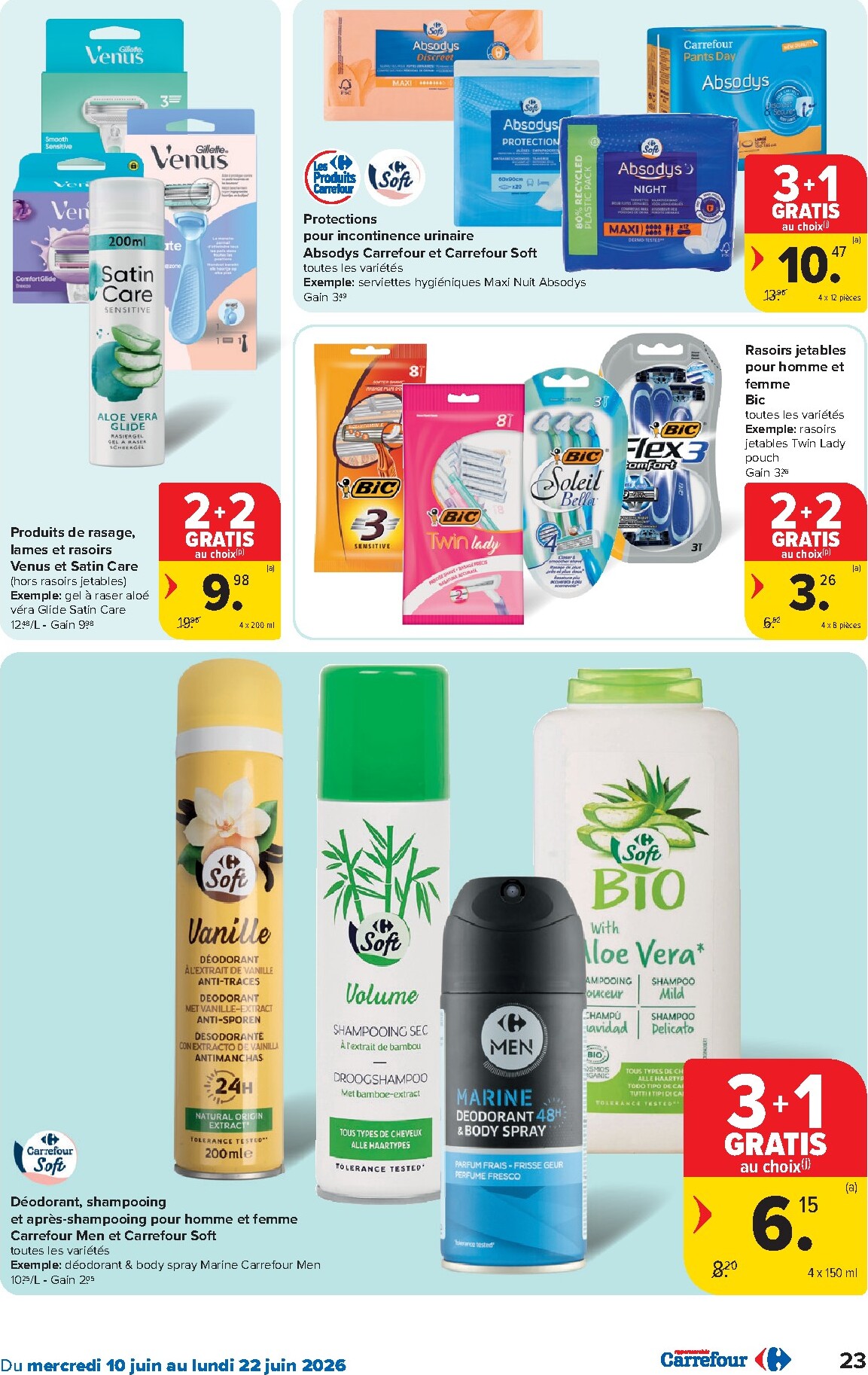 carrefour - Huidige Carrefour Hypermarchés folder geldig van woensdag 10/06/2026 tot maandag 22/06/2026 - page: 23