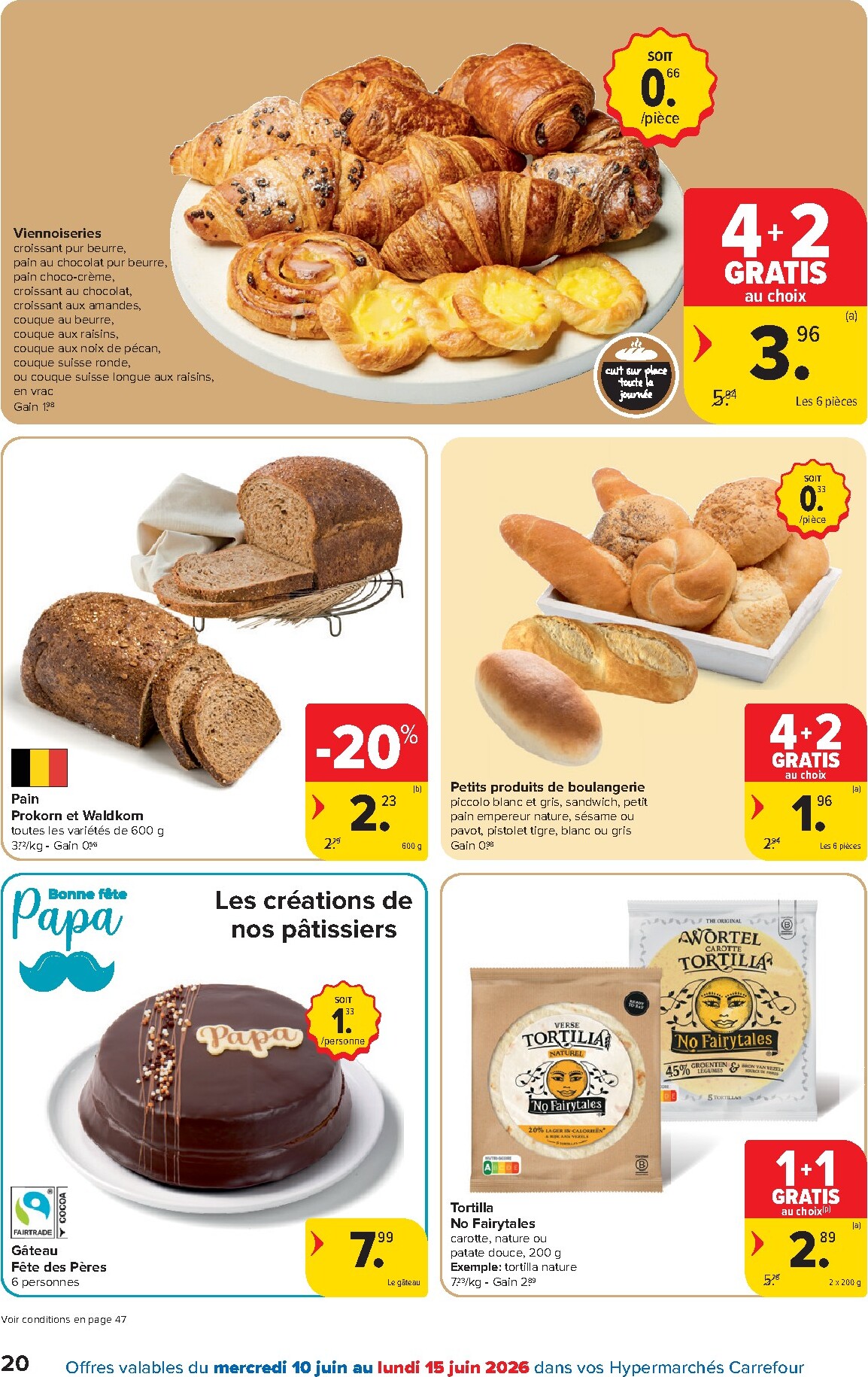 carrefour - Huidige Carrefour Hypermarchés folder geldig van woensdag 10/06/2026 tot maandag 22/06/2026 - page: 20