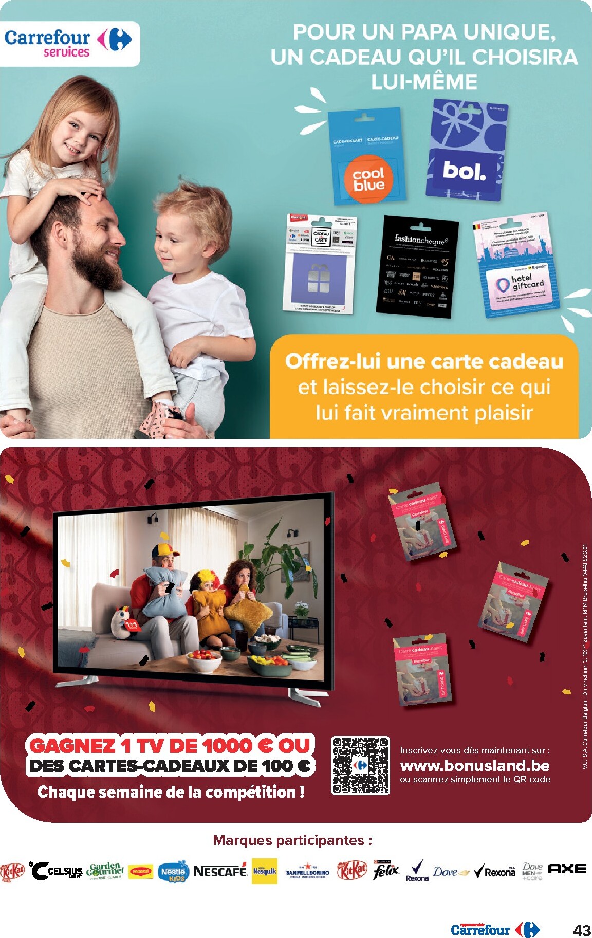 carrefour - Huidige Carrefour Hypermarchés folder geldig van woensdag 10/06/2026 tot maandag 22/06/2026 - page: 43