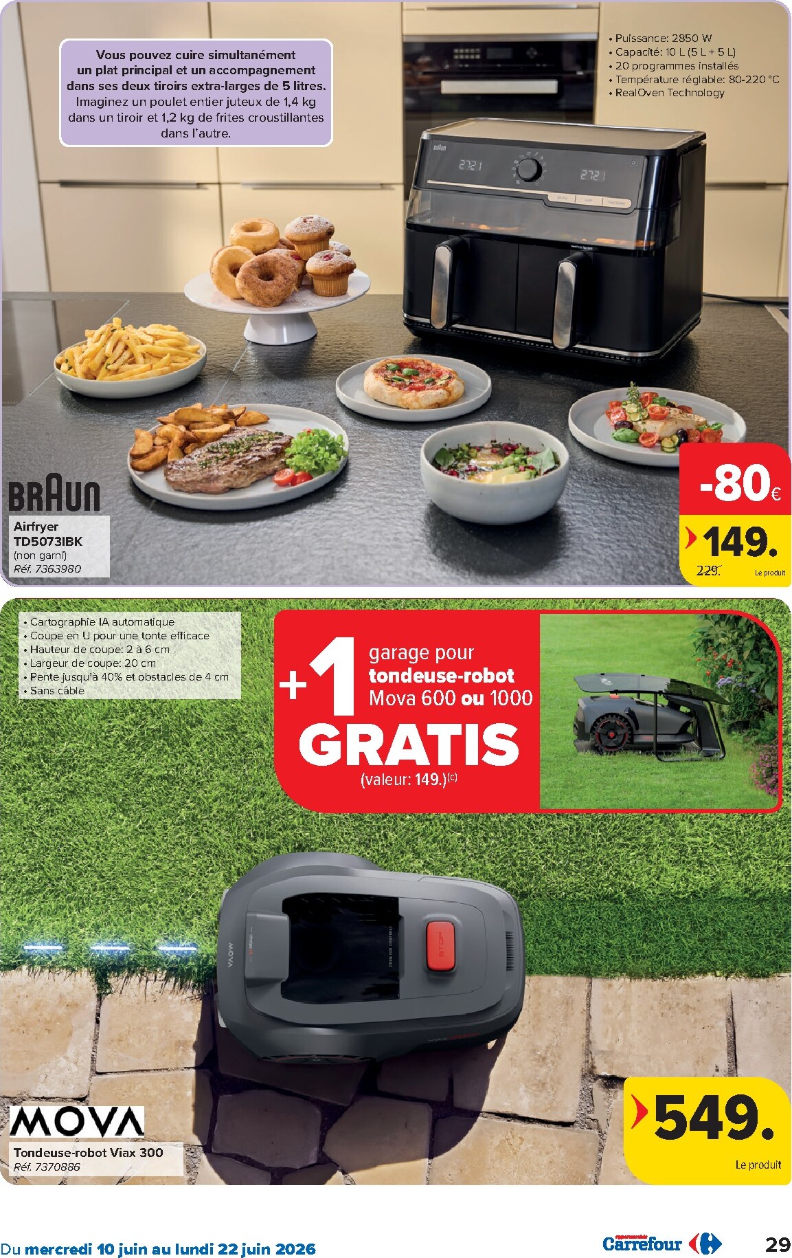 carrefour - Huidige Carrefour Hypermarchés folder geldig van woensdag 10/06/2026 tot maandag 22/06/2026 - page: 29