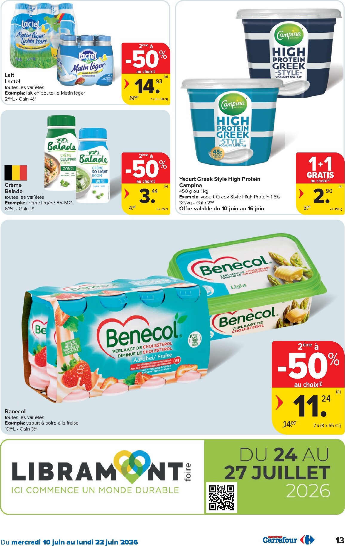 carrefour - Huidige Carrefour Hypermarchés folder geldig van woensdag 10/06/2026 tot maandag 22/06/2026 - page: 13