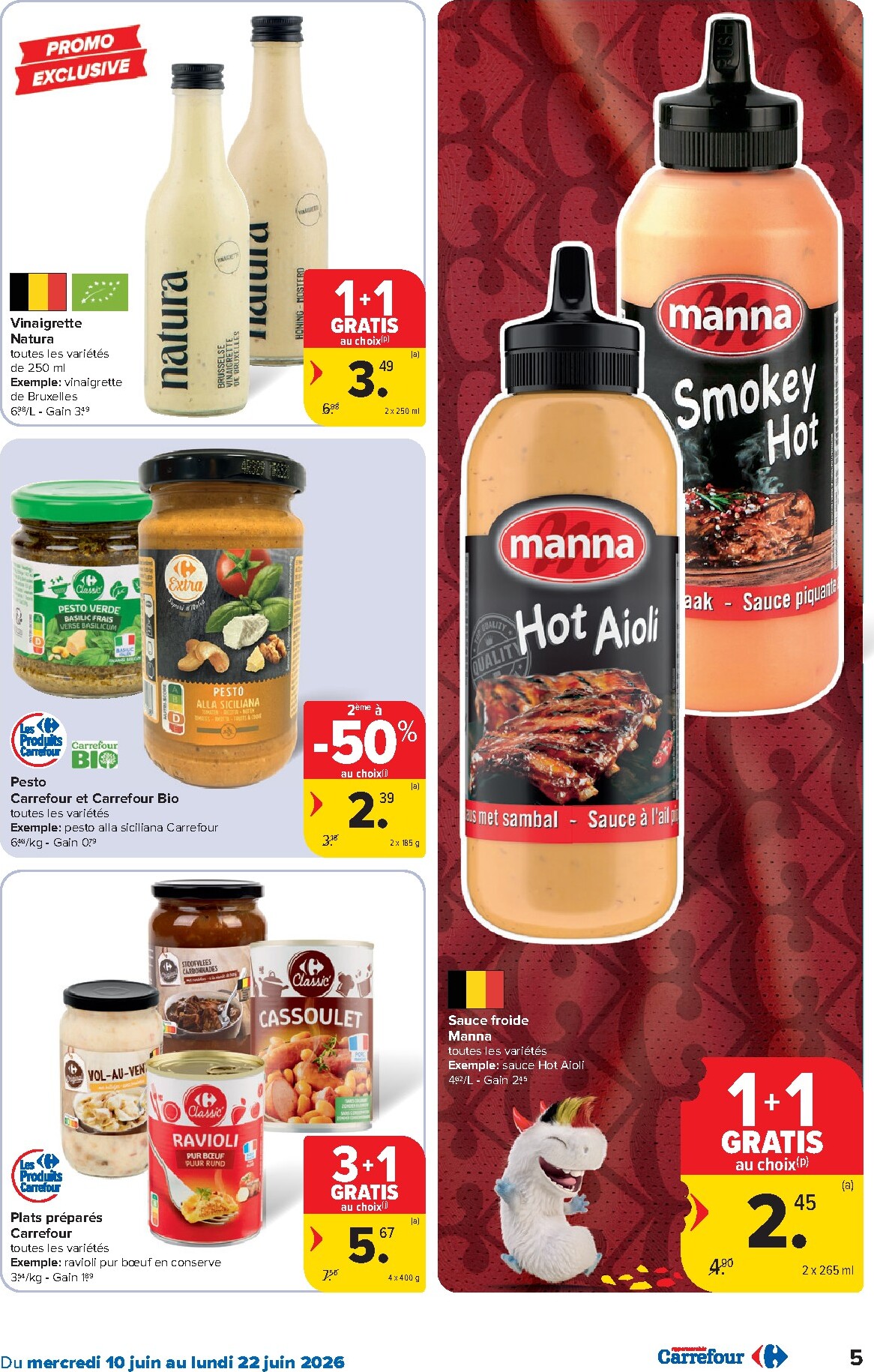 carrefour - Huidige Carrefour Hypermarchés folder geldig van woensdag 10/06/2026 tot maandag 22/06/2026 - page: 5