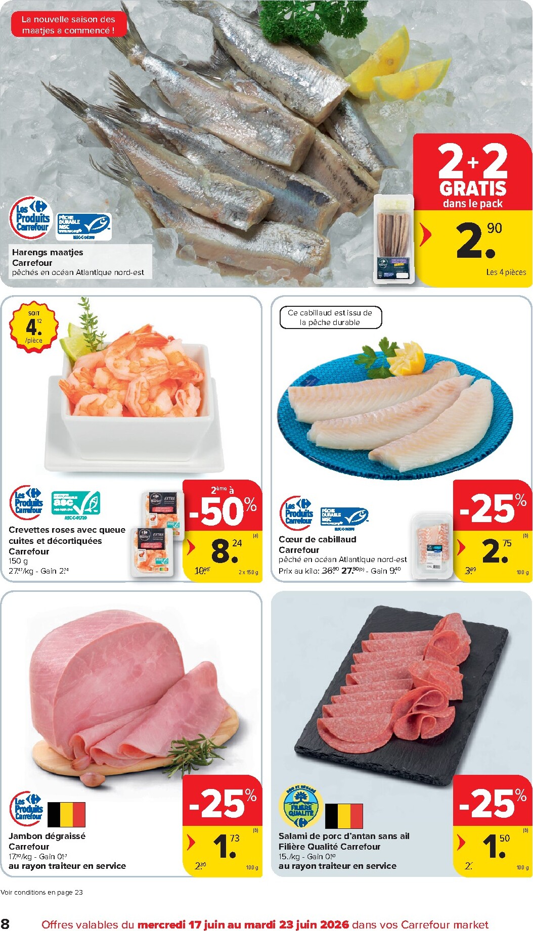 carrefour - Huidige Carrefour Market folder geldig van woensdag 17/06/2026 tot dinsdag 23/06/2026 - page: 8