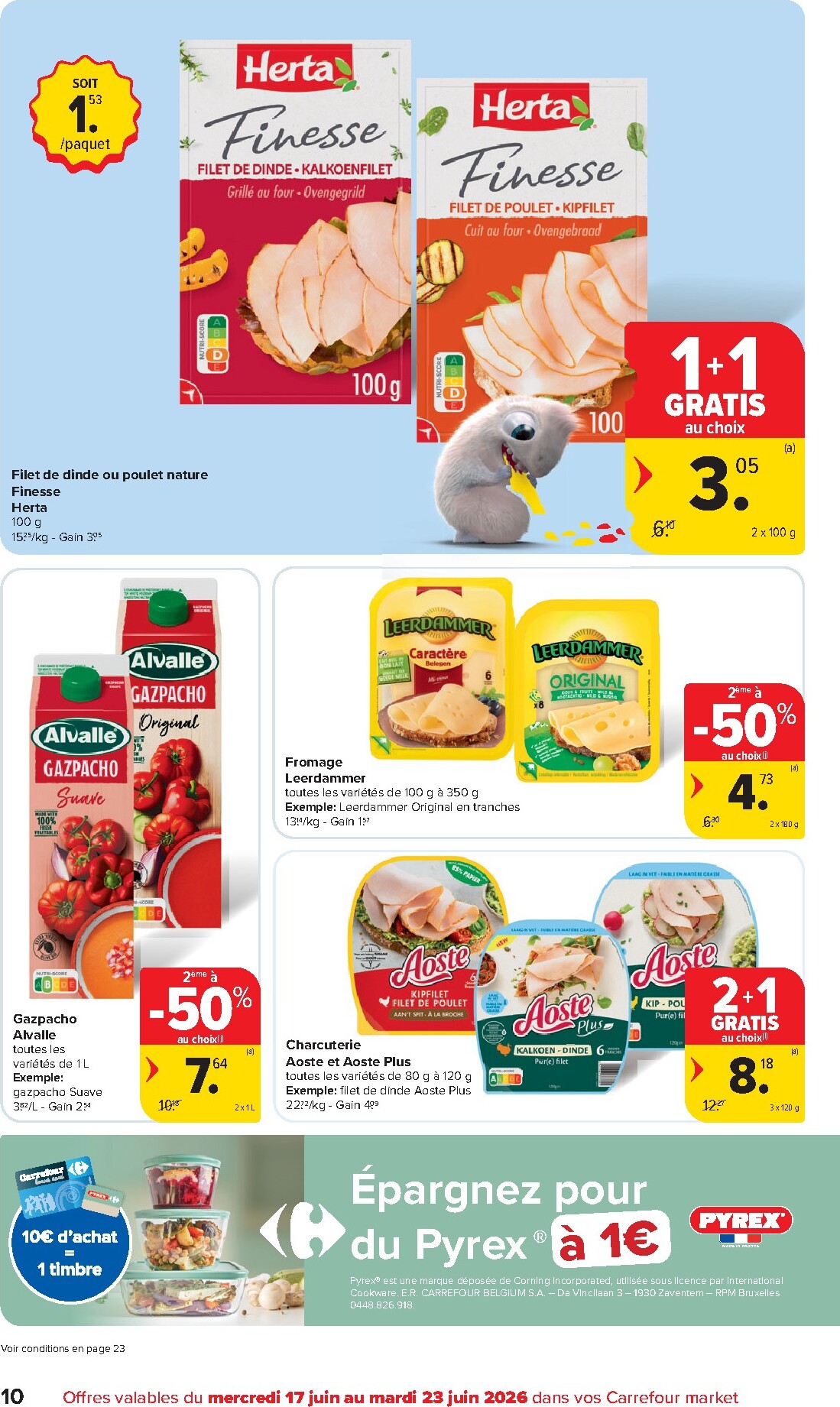 carrefour - Huidige Carrefour Market folder geldig van woensdag 17/06/2026 tot dinsdag 23/06/2026 - page: 10