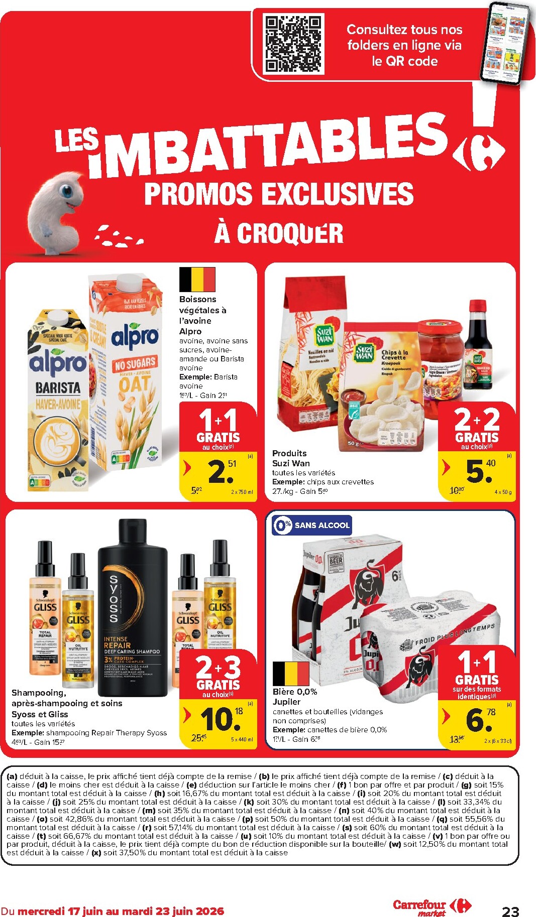 carrefour - Huidige Carrefour Market folder geldig van woensdag 17/06/2026 tot dinsdag 23/06/2026 - page: 23